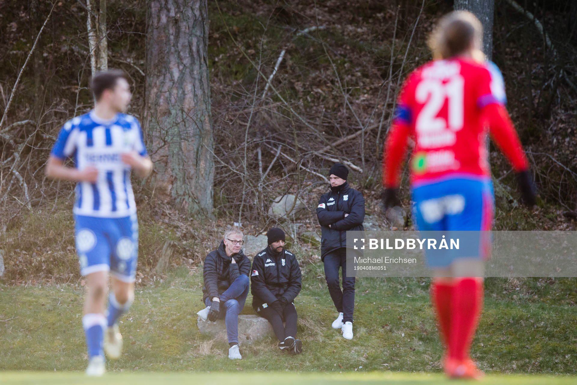 IFK Göteborgs chefsscout Olle Sultan, tränare Poya