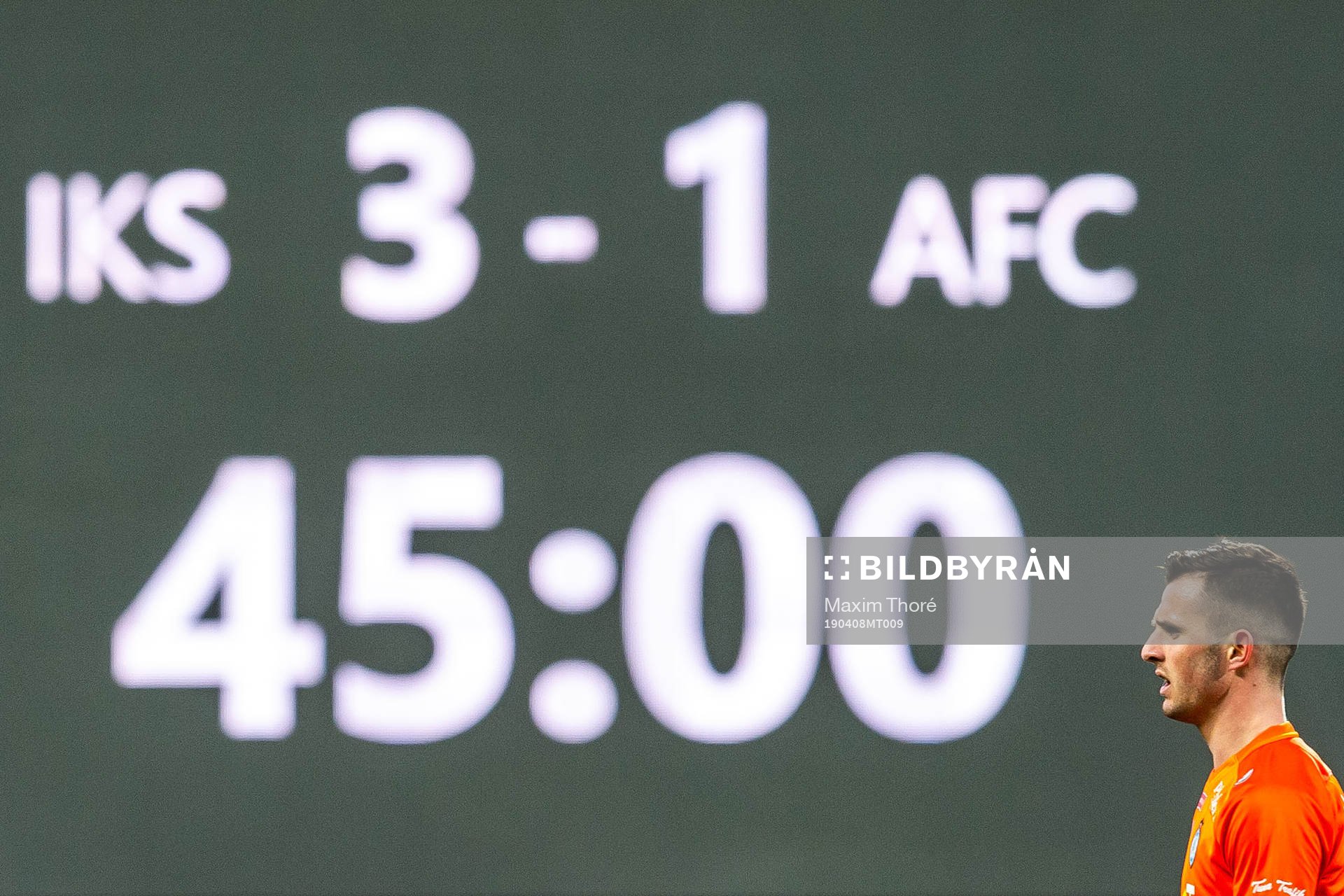 AFC Eskilstunas Kadir Hodzic deppar