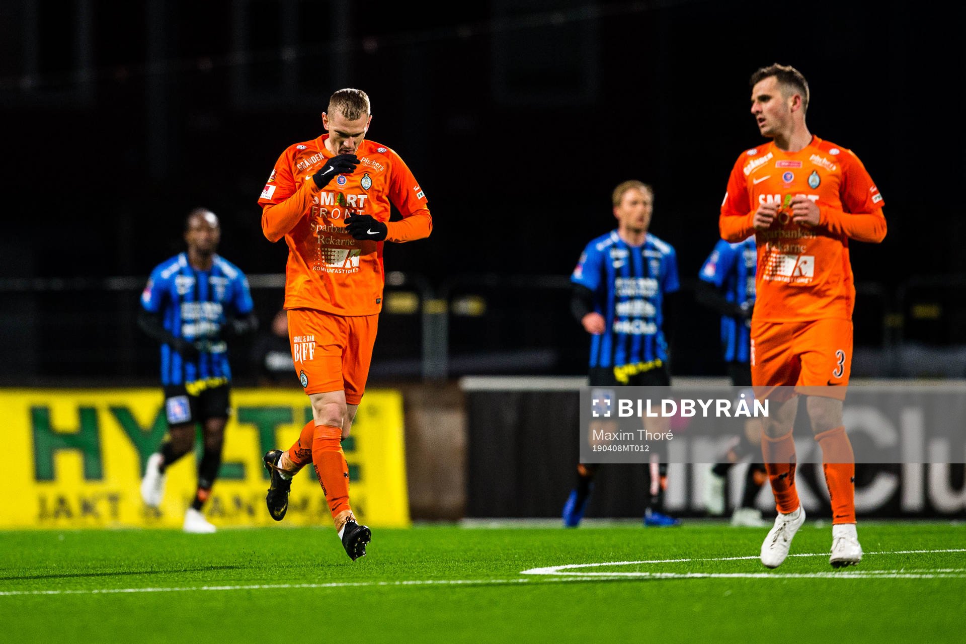 under fotbollsmatchen i Allsvenskan mellan Sirius och AFC