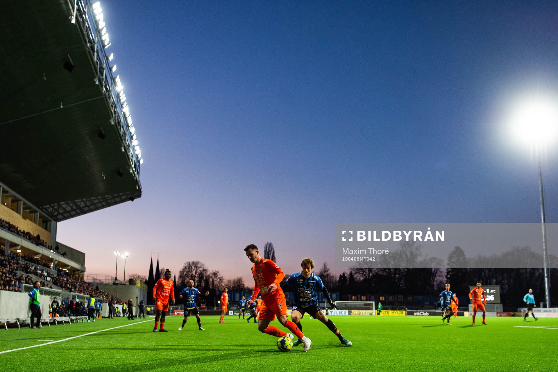 AFC Eskilstunas Kadir Hodzic och Sirius Sam Lundholm