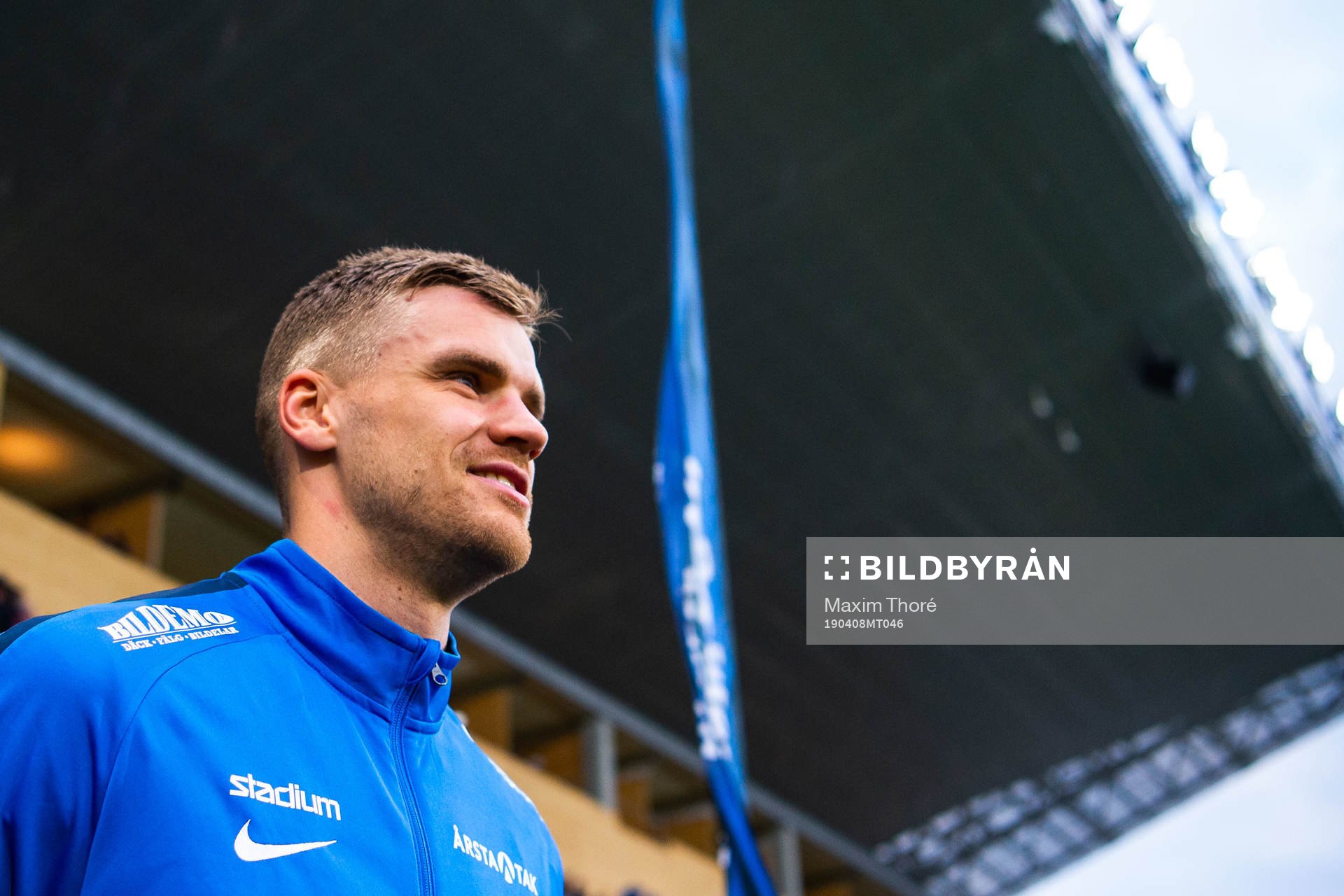 Sirius målvakt Lukas Jonsson gör entré
