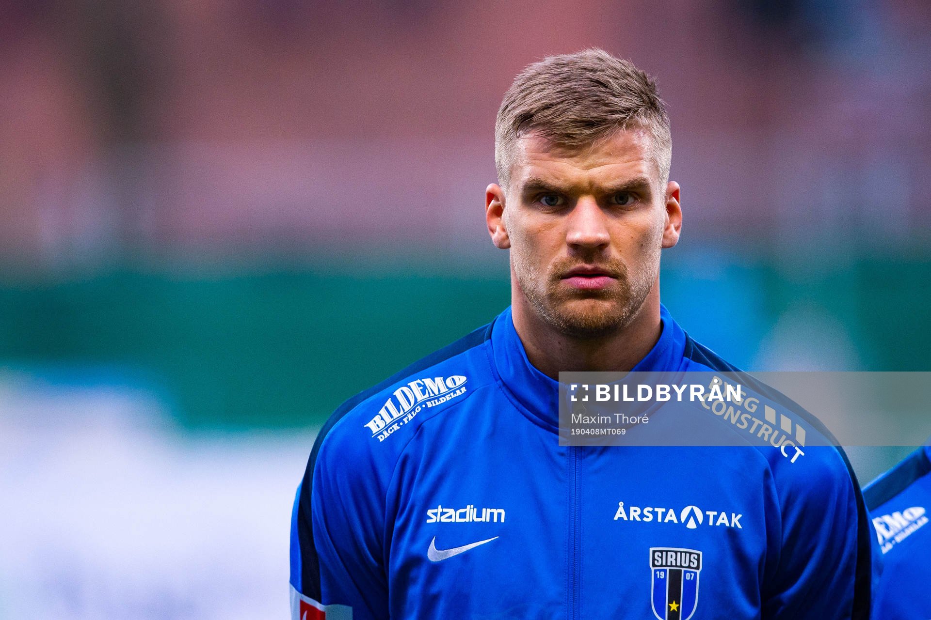 Sirius målvakt Lukas Jonsson
