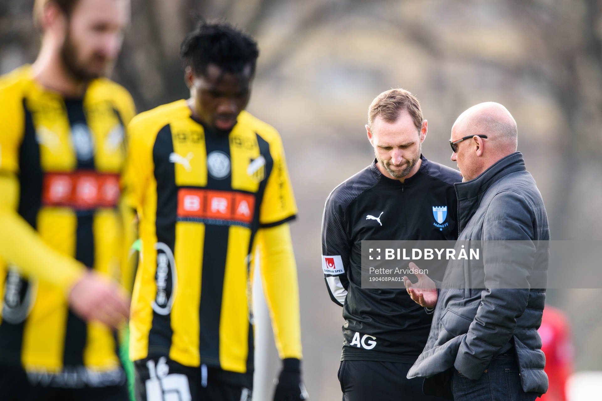 Malmö FFs U21 tränare Andreas Georgsson och A-lags