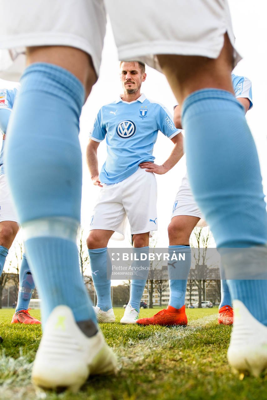 Malmö FFs Markus Rosenberg deppar