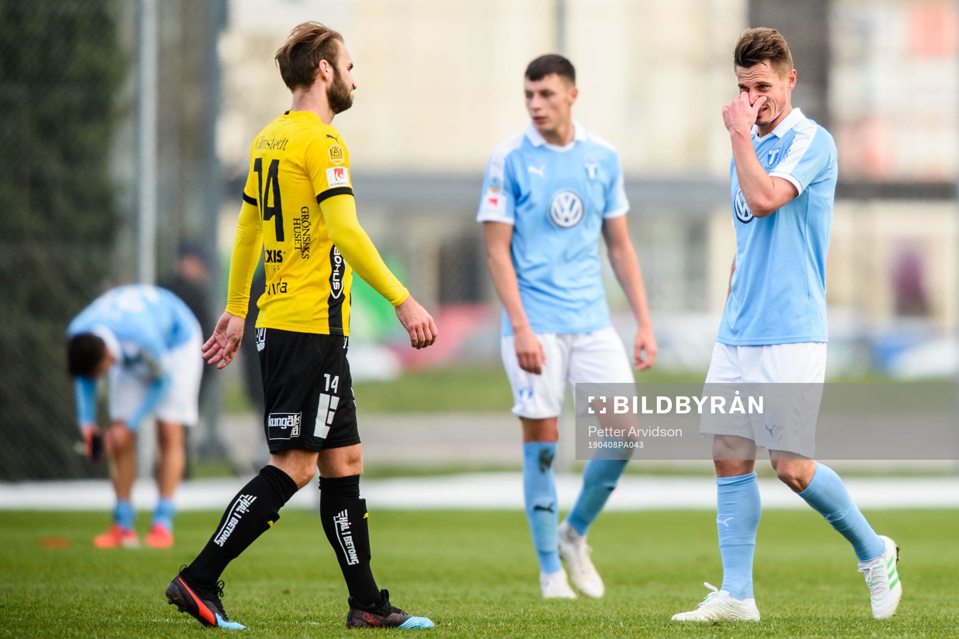 Malmö FFs Markus Rosenberg deppar