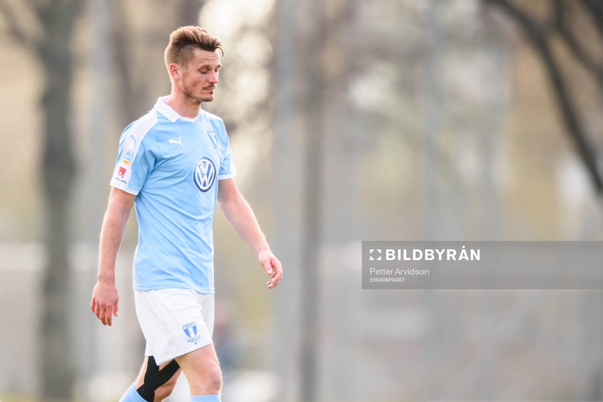 Malmö FFs Markus Rosenberg deppar