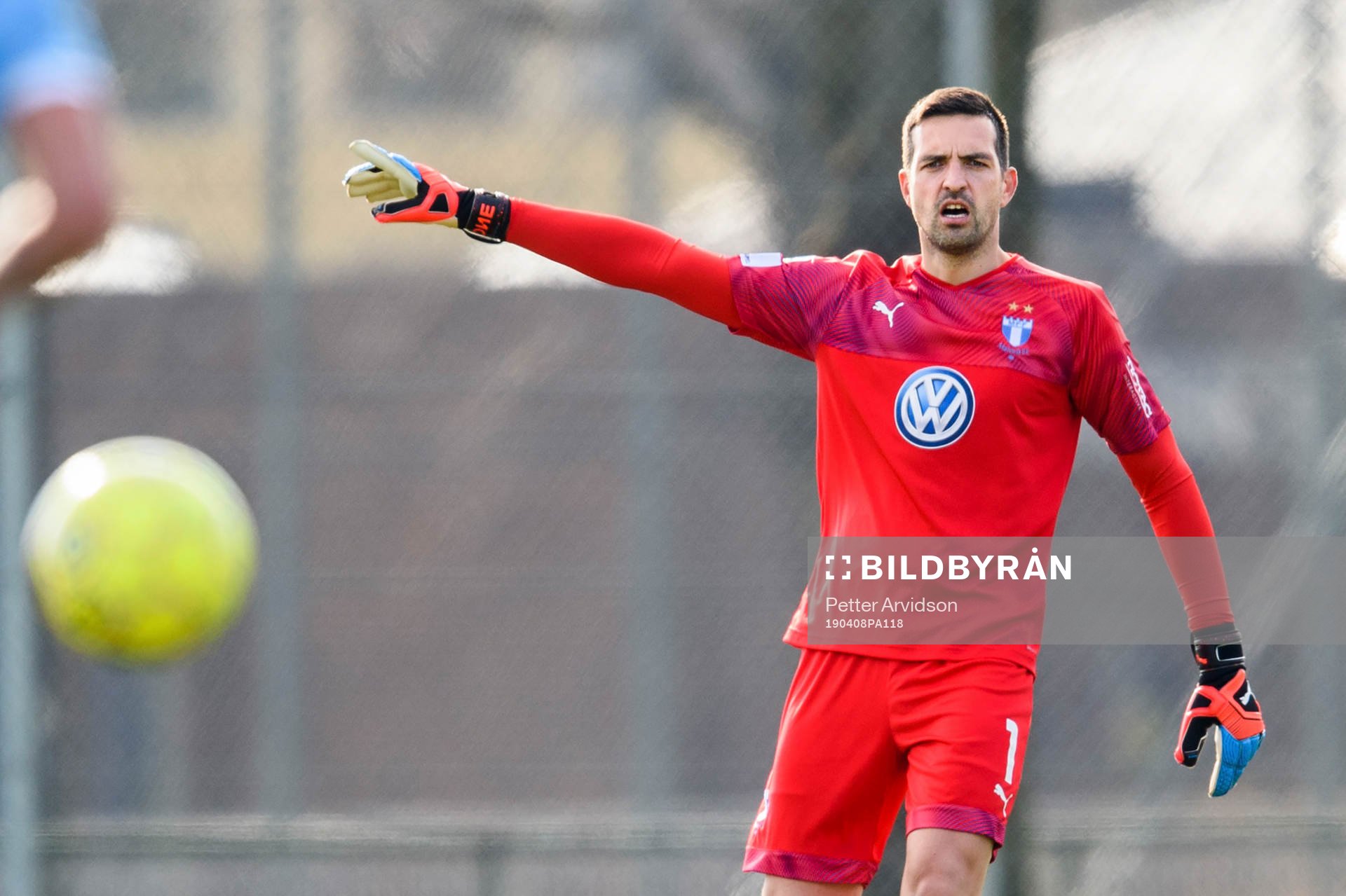 Malmö FFs målvakt Dusan Melicharek