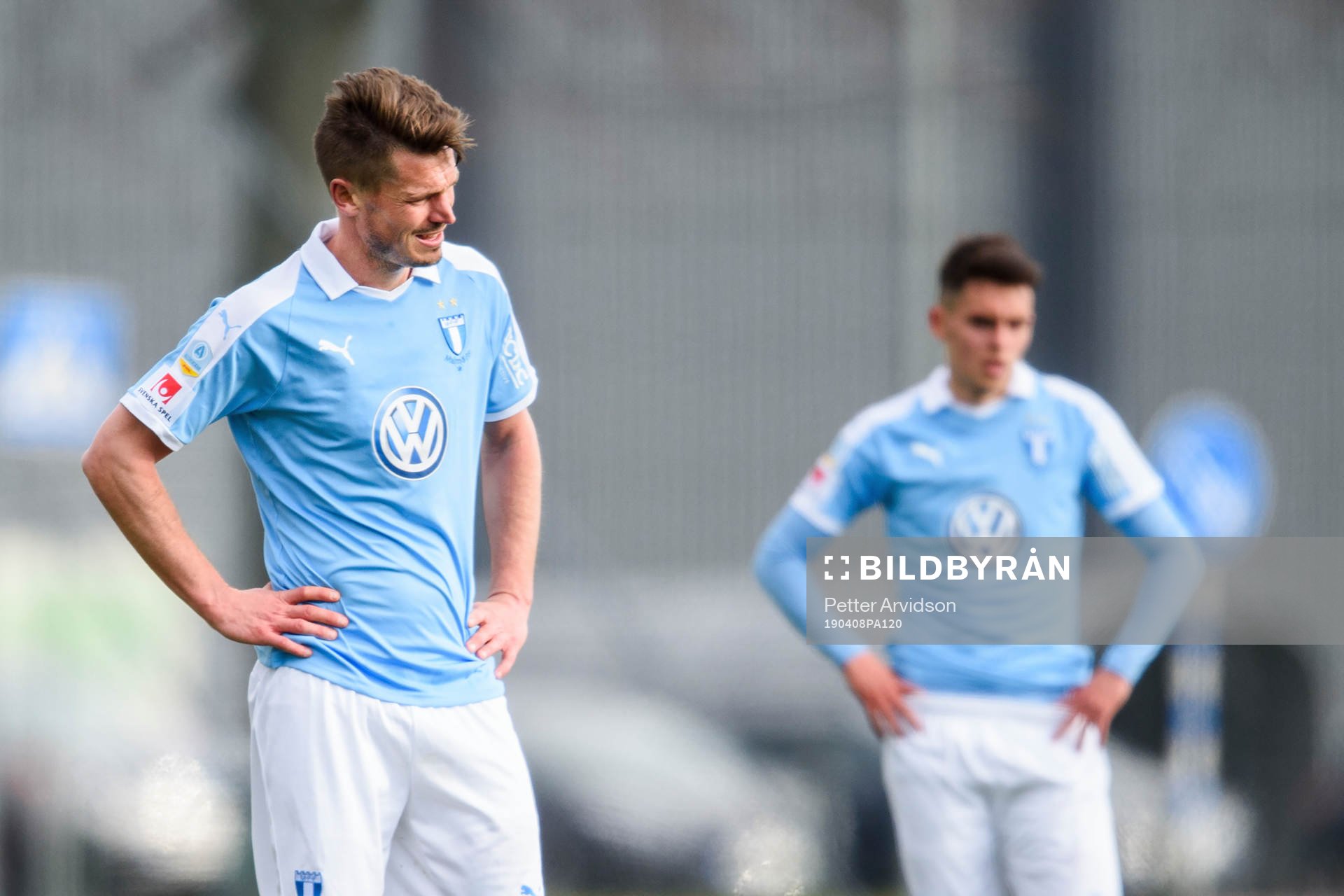Malmö FFs Markus Rosenberg deppar