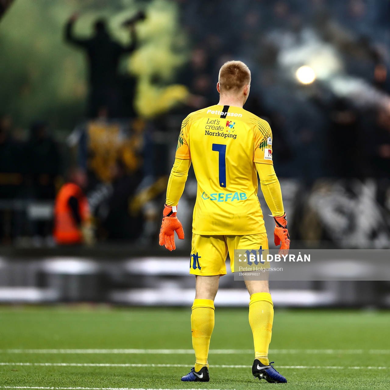 IFK Norrköpings målvakt Isak Pettersson