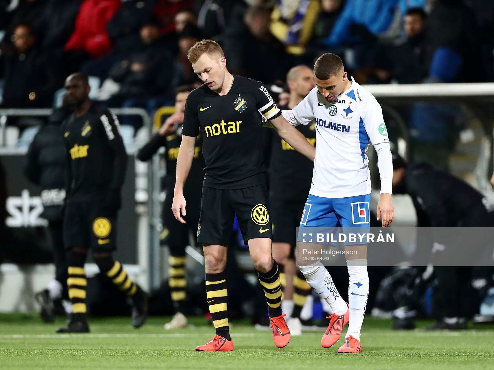 s Sebastian Larsson och IFK Norrköpings Jordan Larsson