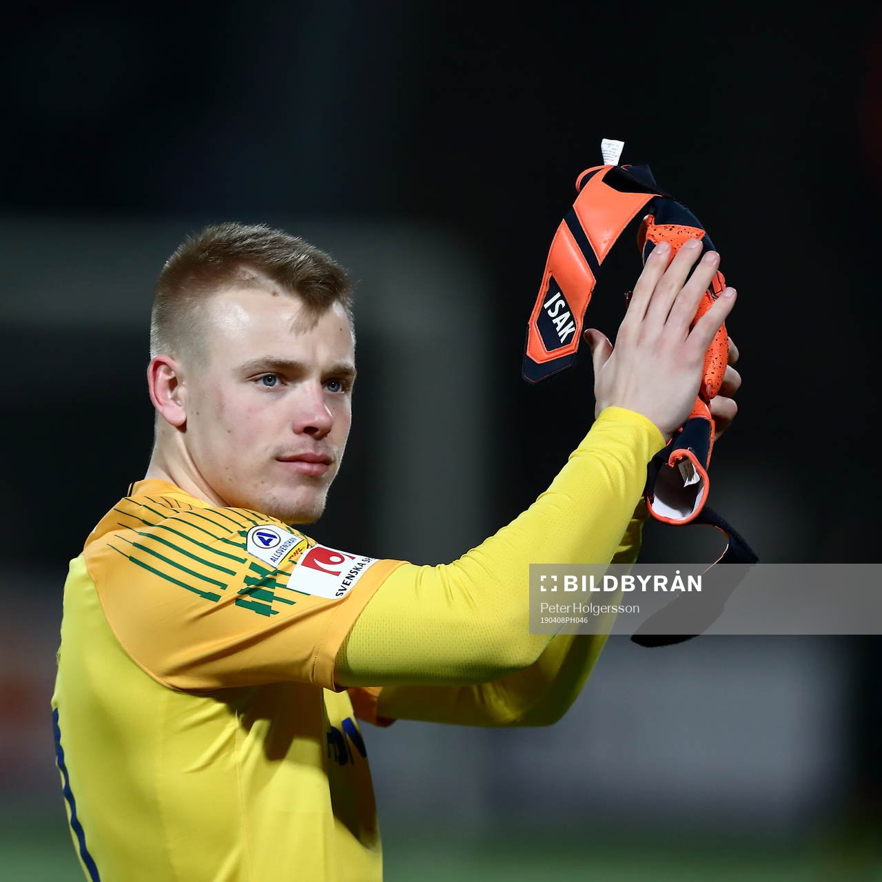 IFK Norrköpings målvakt Isak Pettersson