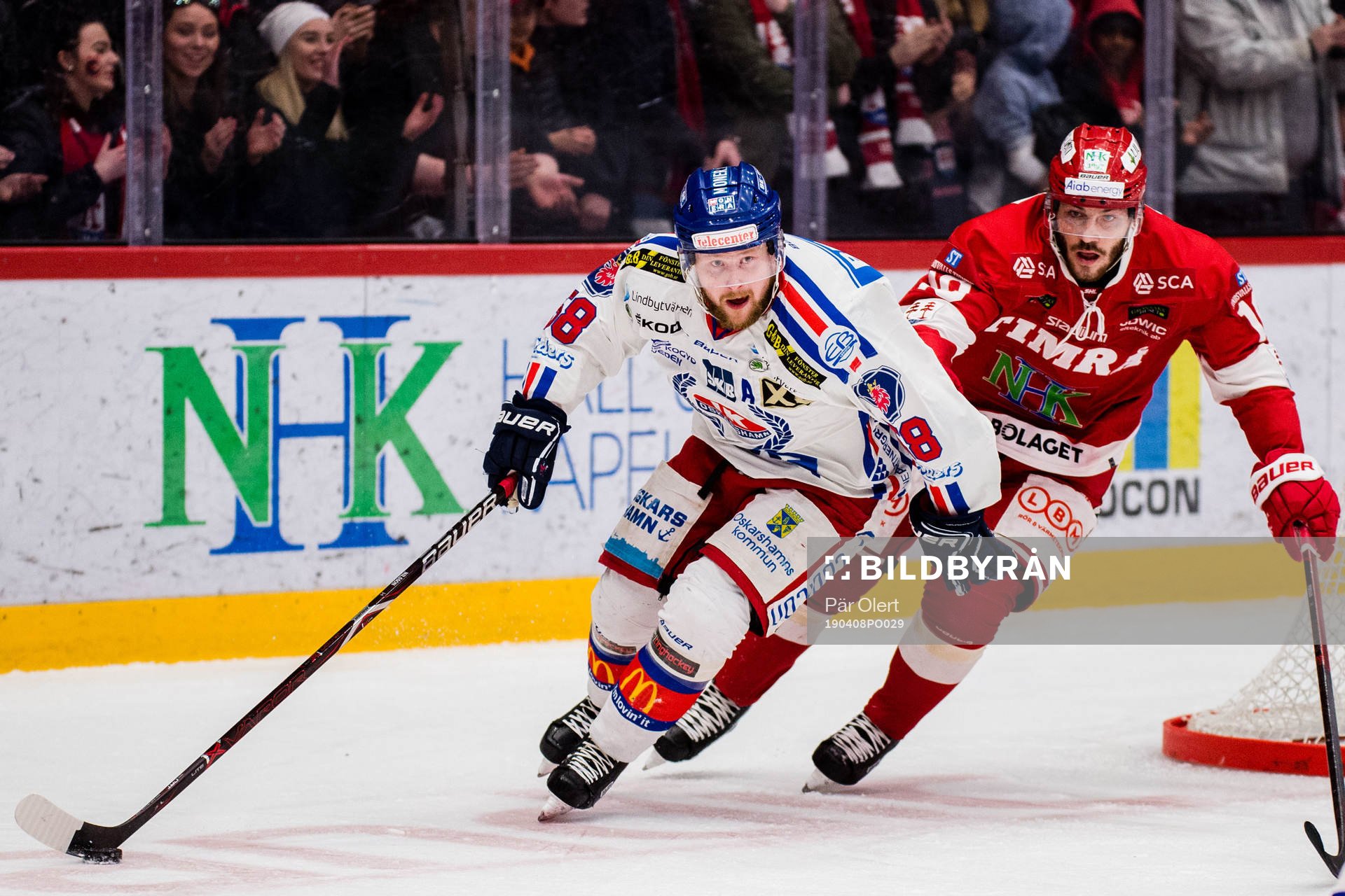 Oskarshamns Oskar Nilsson och Timrås Johan Persson