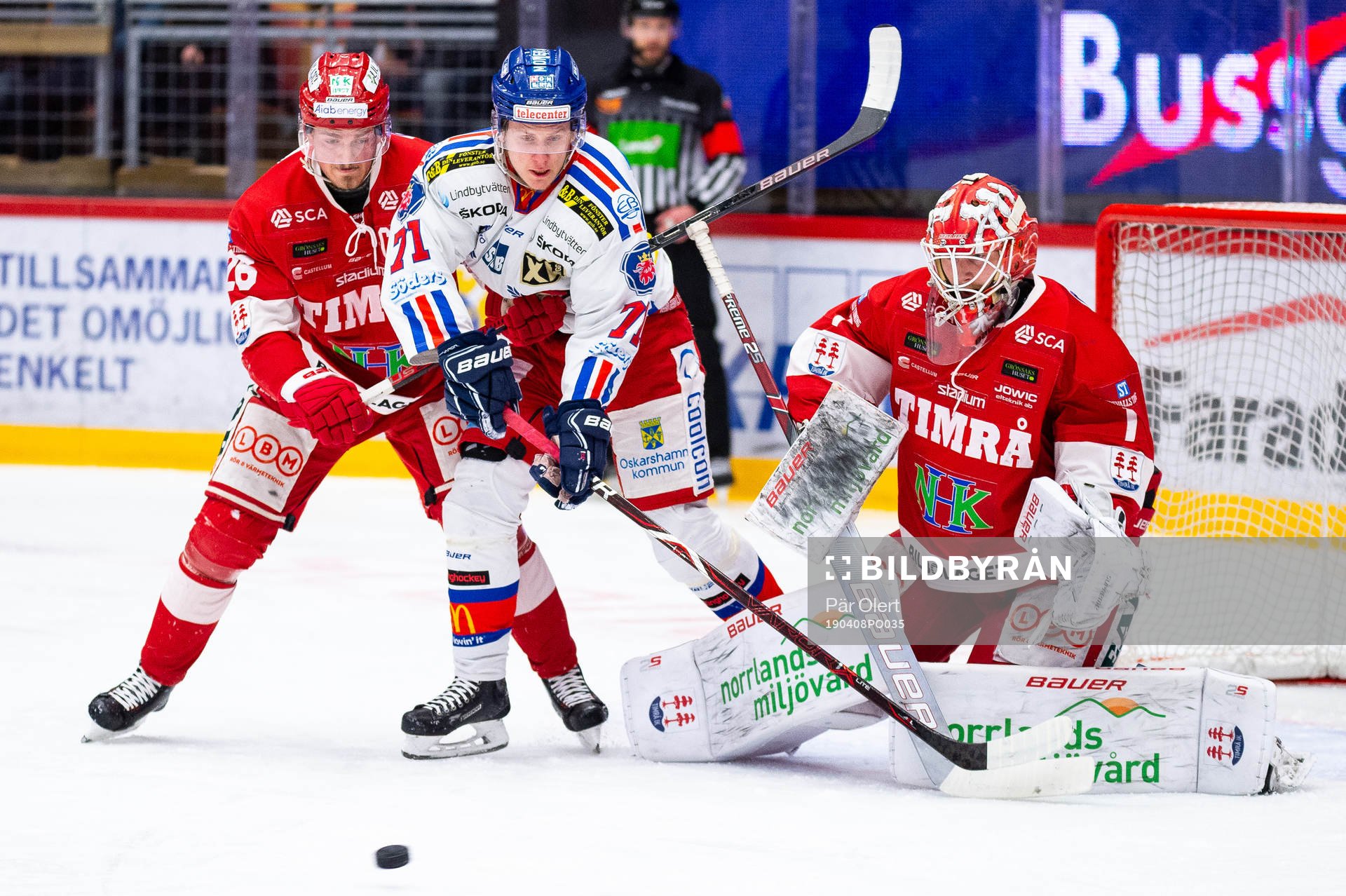 Timrås Hampus Larsson och Oskarshamns Filip Sveningsson