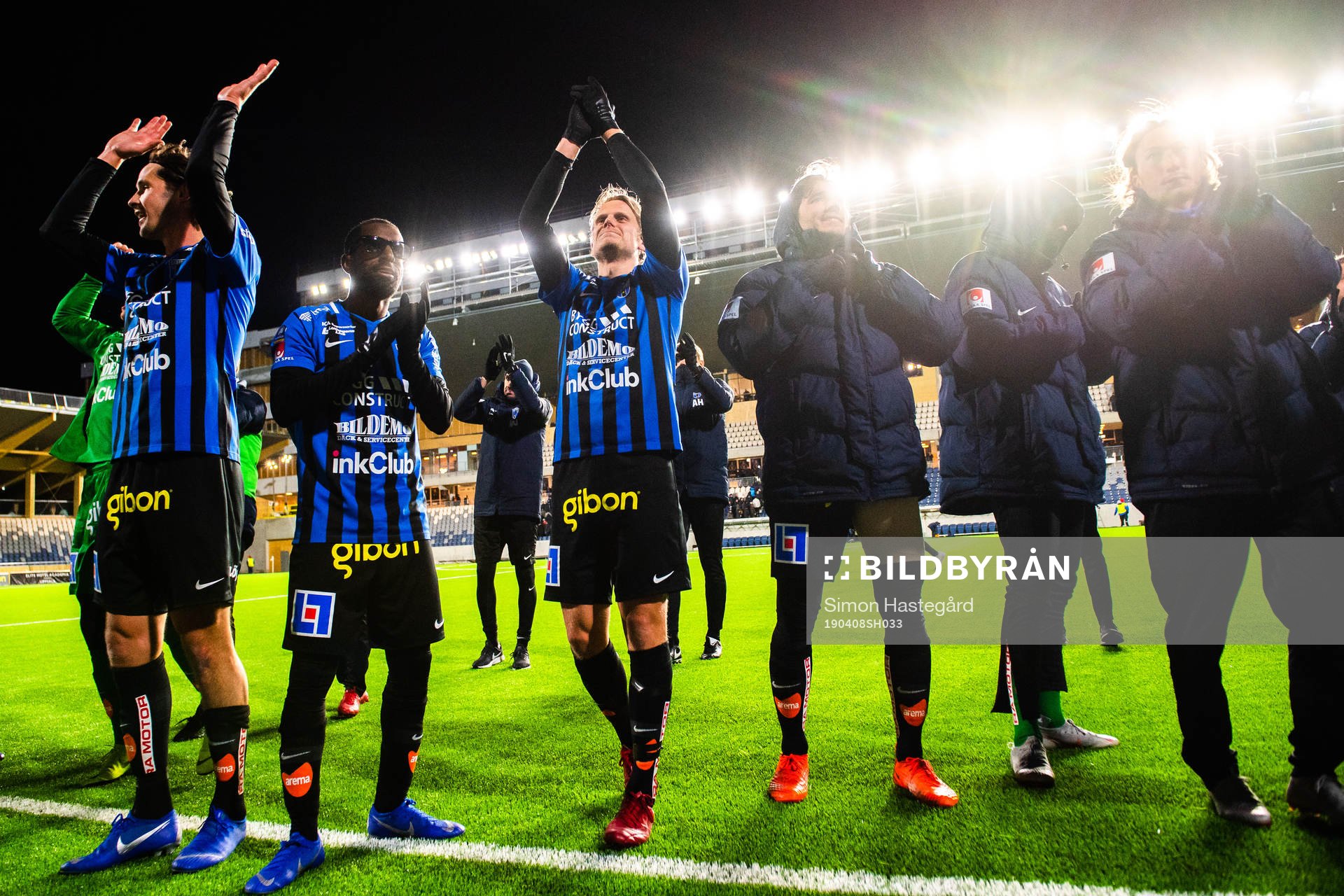 Sirius spelare jublar