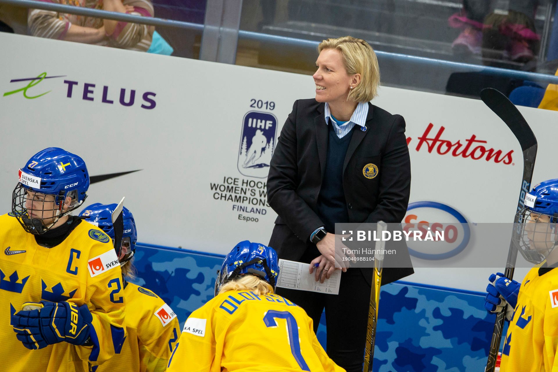 Head Coach Ylva Martinsen, SWE