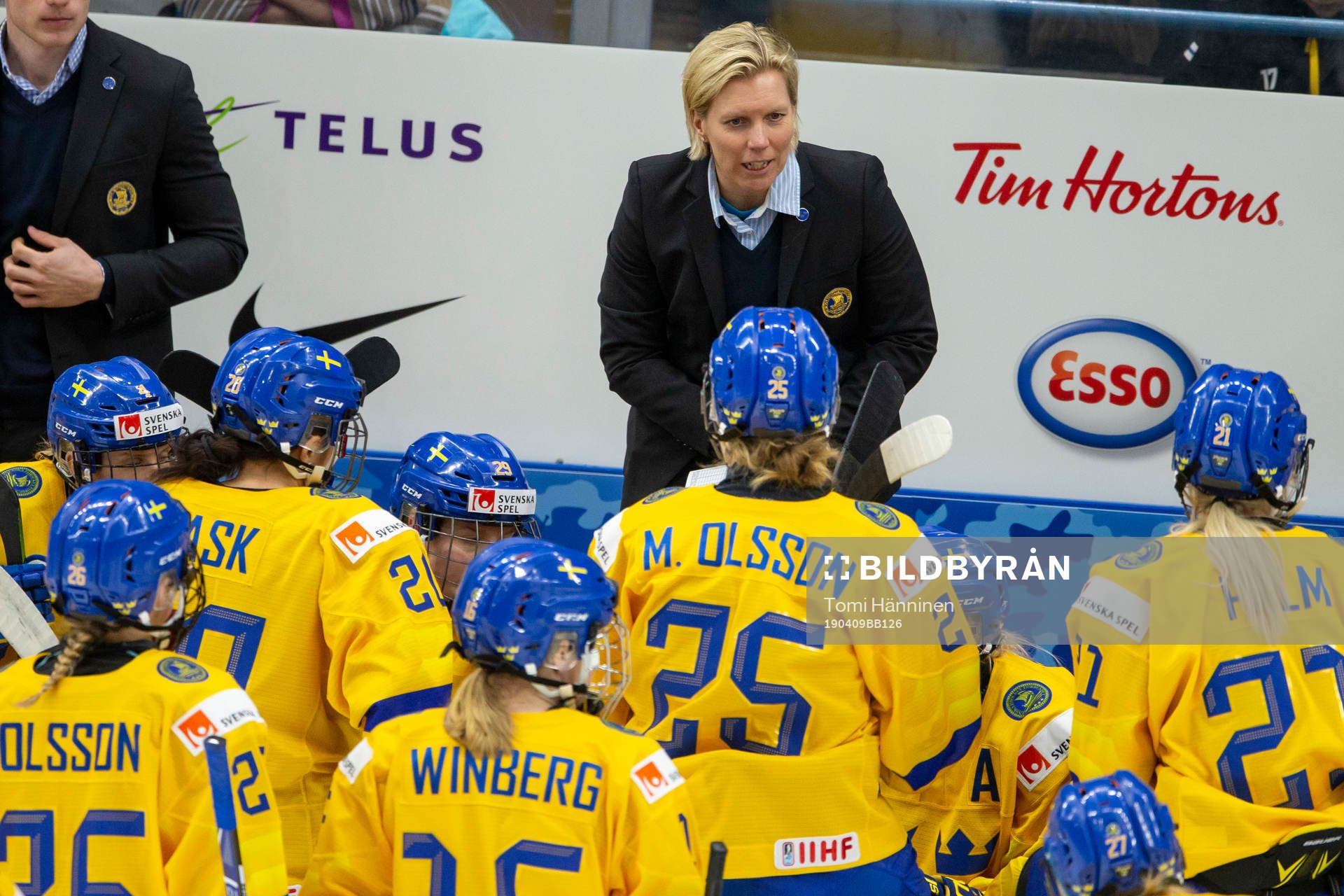 Head Coach Ylva Martinsen, SWE