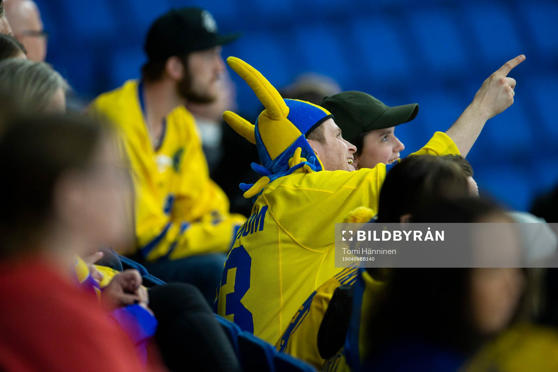 Spectators from Sweden