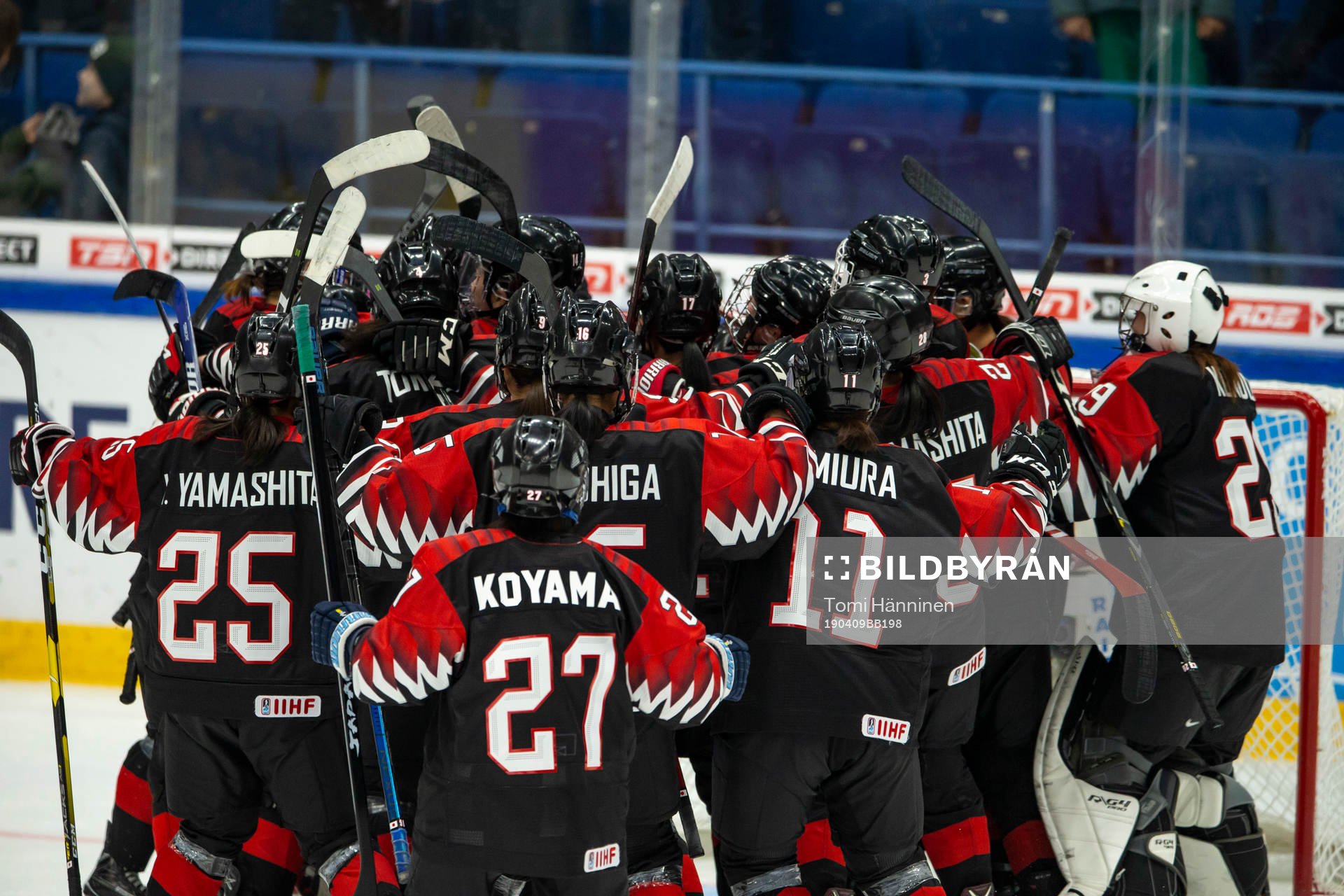 Japan wins