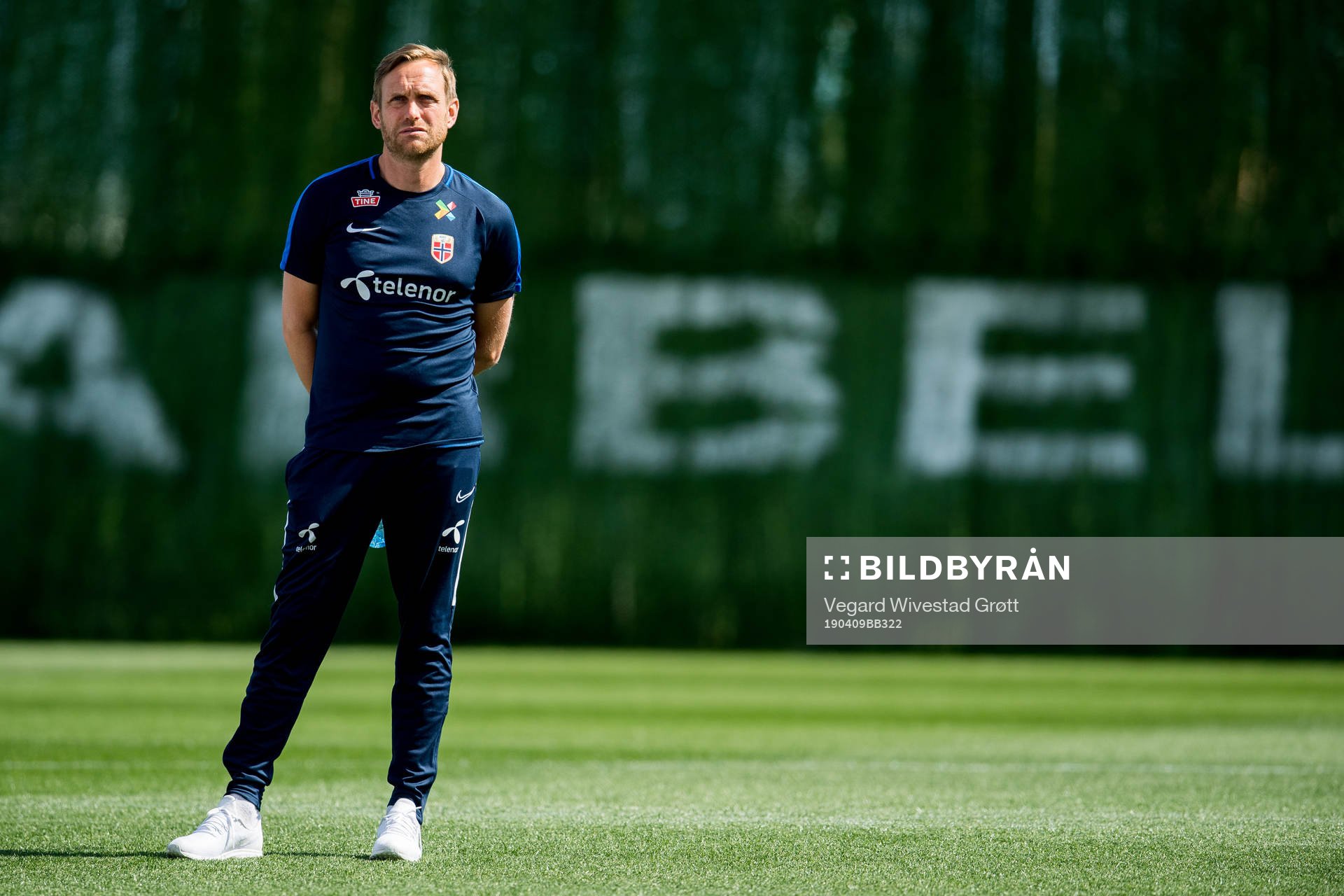 Martin Sjögren, head coach of Norway