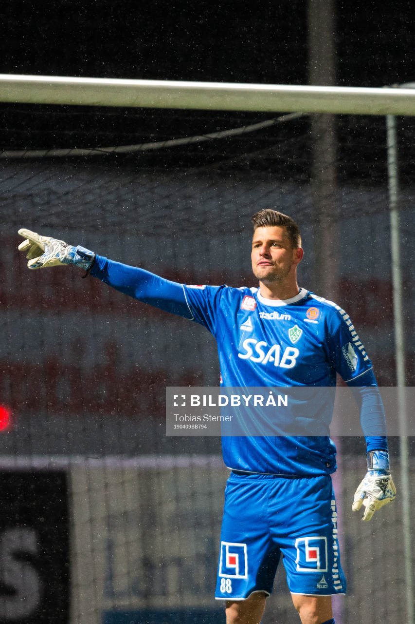 Brages målvakt Peter Rosendal