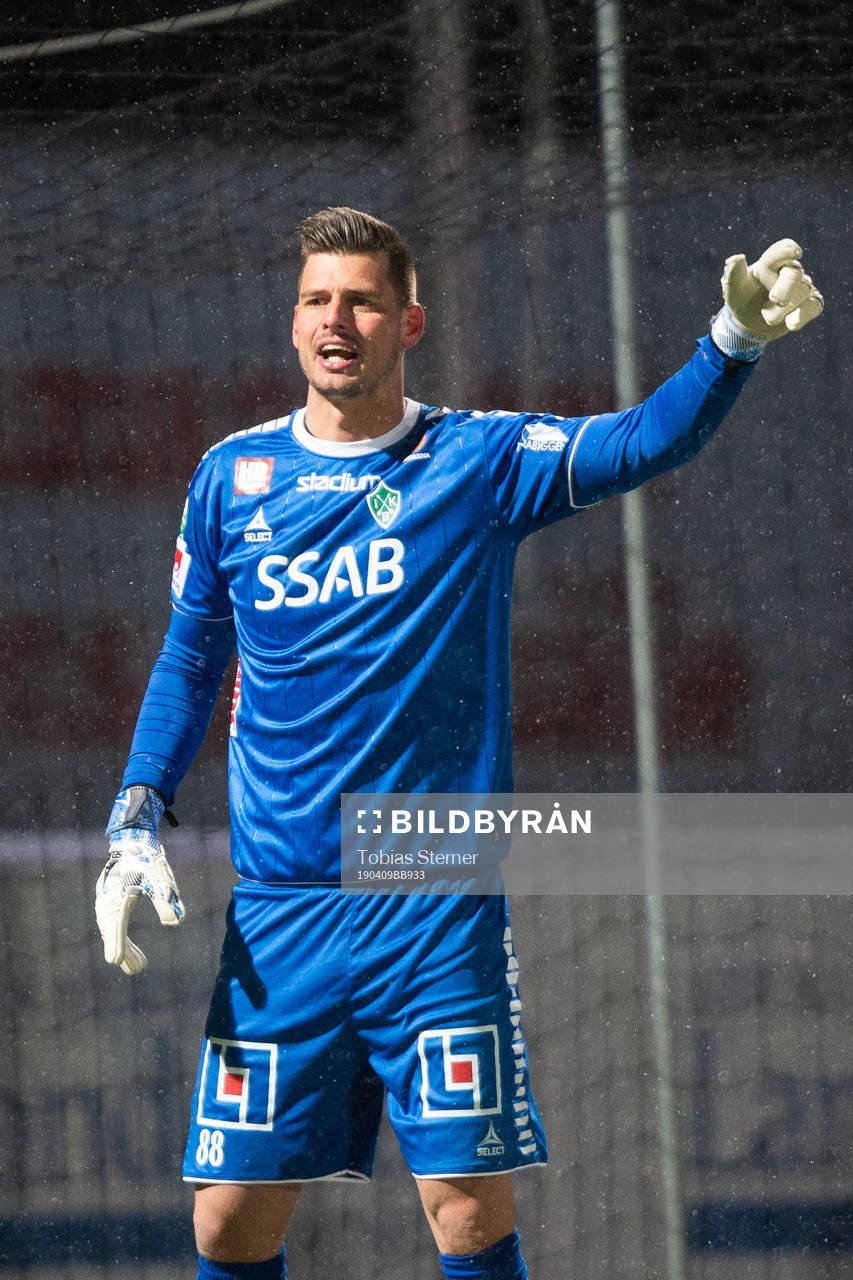 Brages målvakt Peter Rosendal