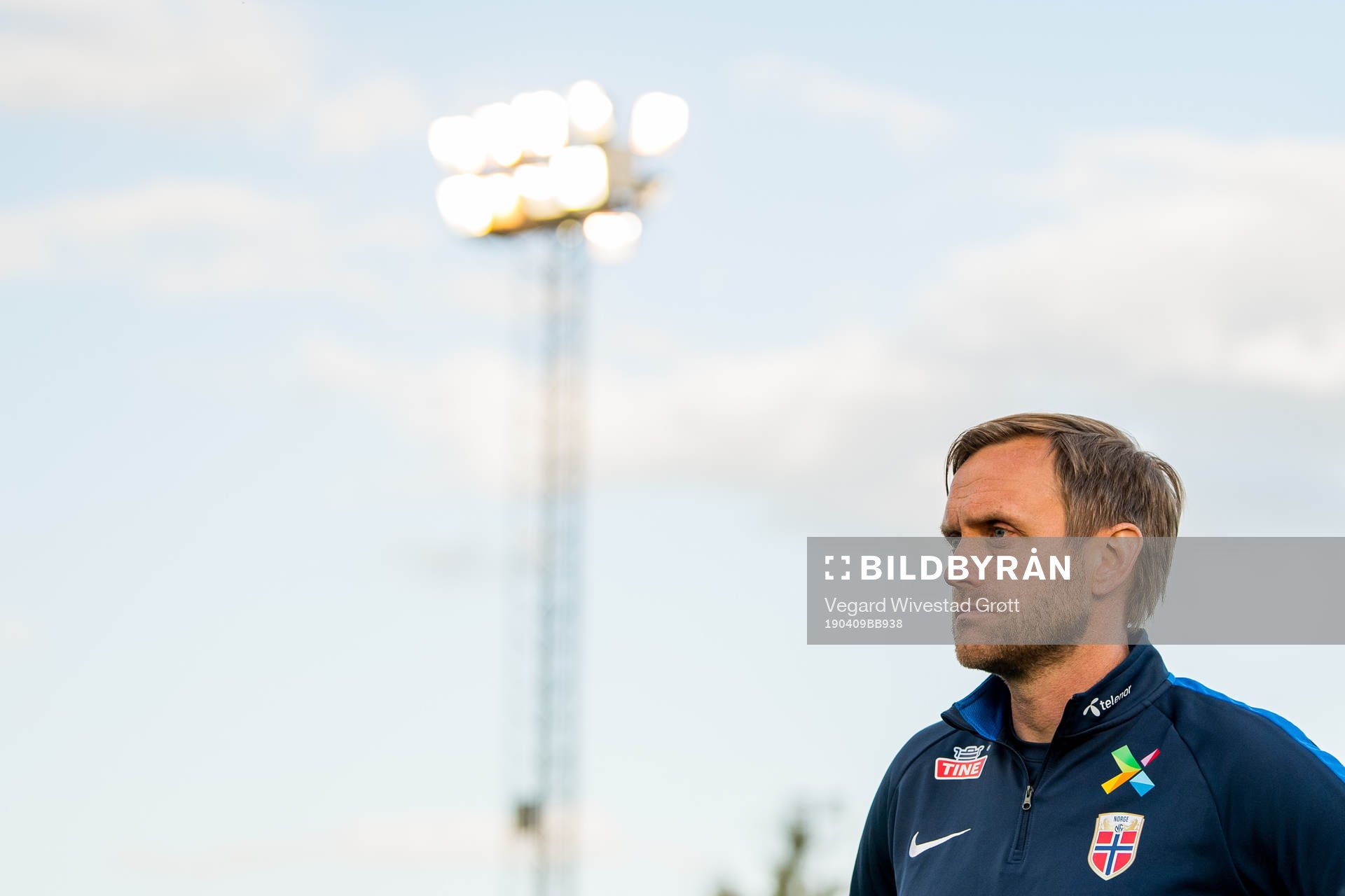 Martin Sjögren, head coach of Norway