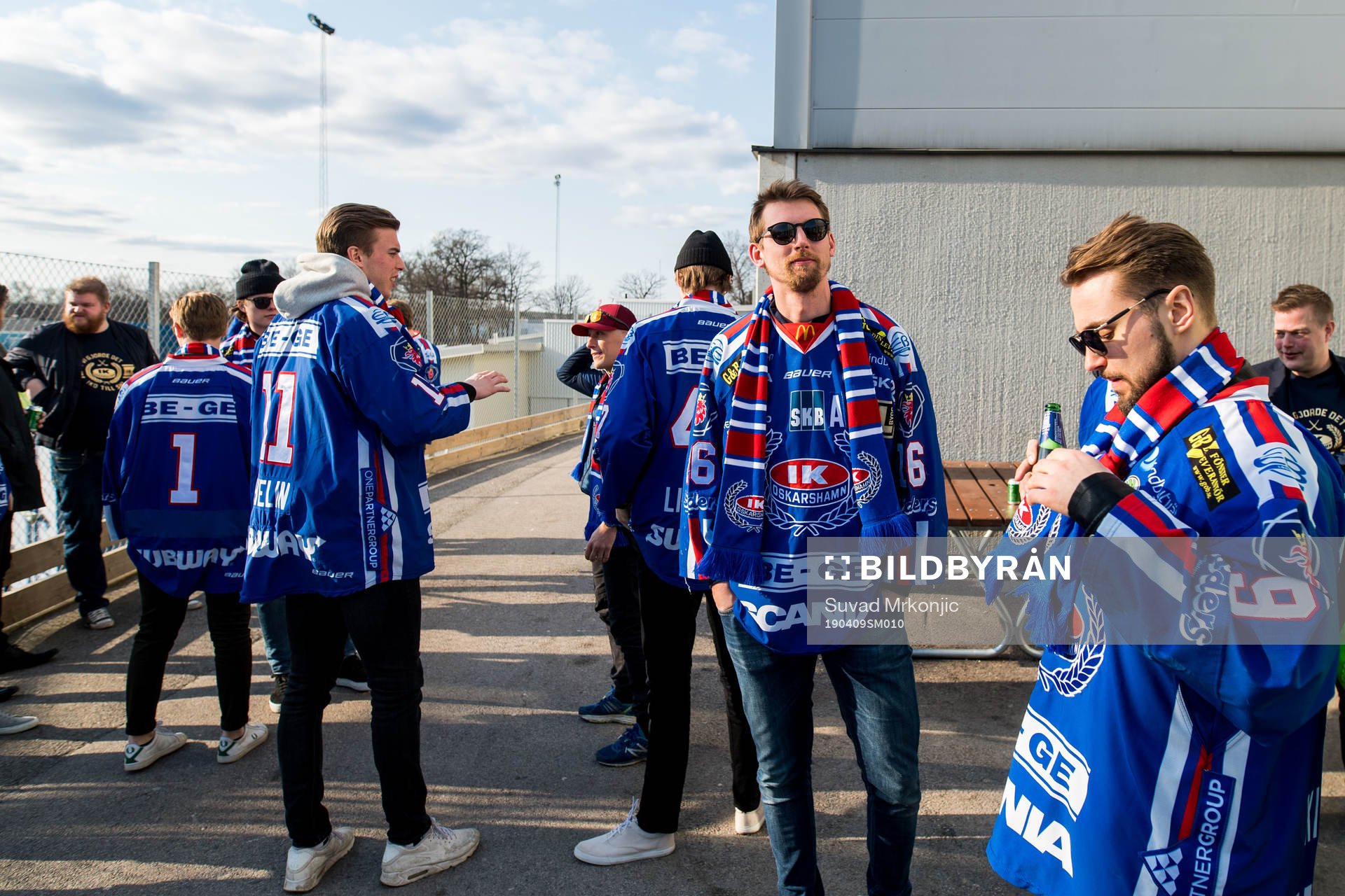 Oskarshamns Joakim Thelin, Arsi Piispanen och Janne