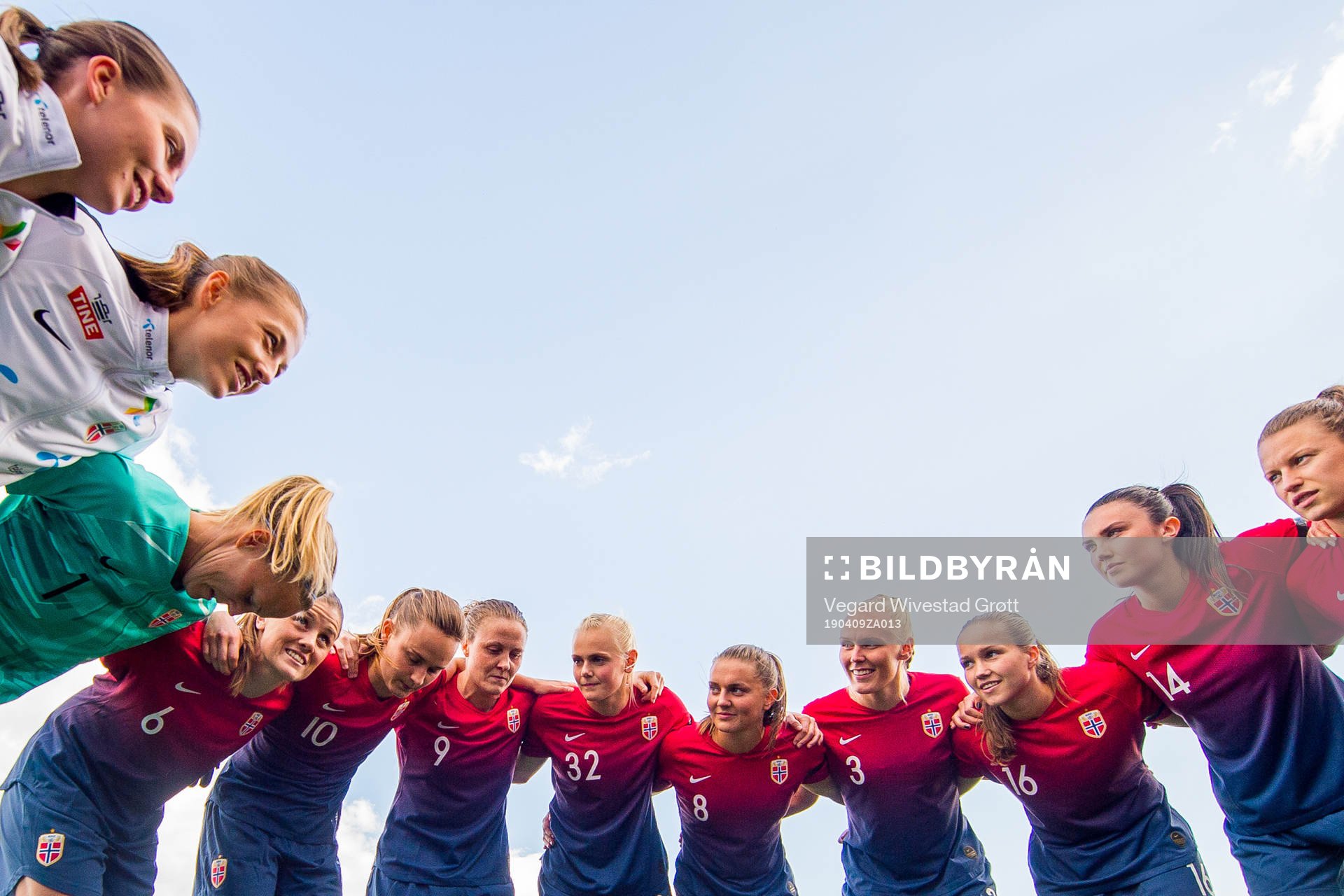 Cecilie Redisch Kvamme, goalkeeper Cecilie Fiskerstrand,