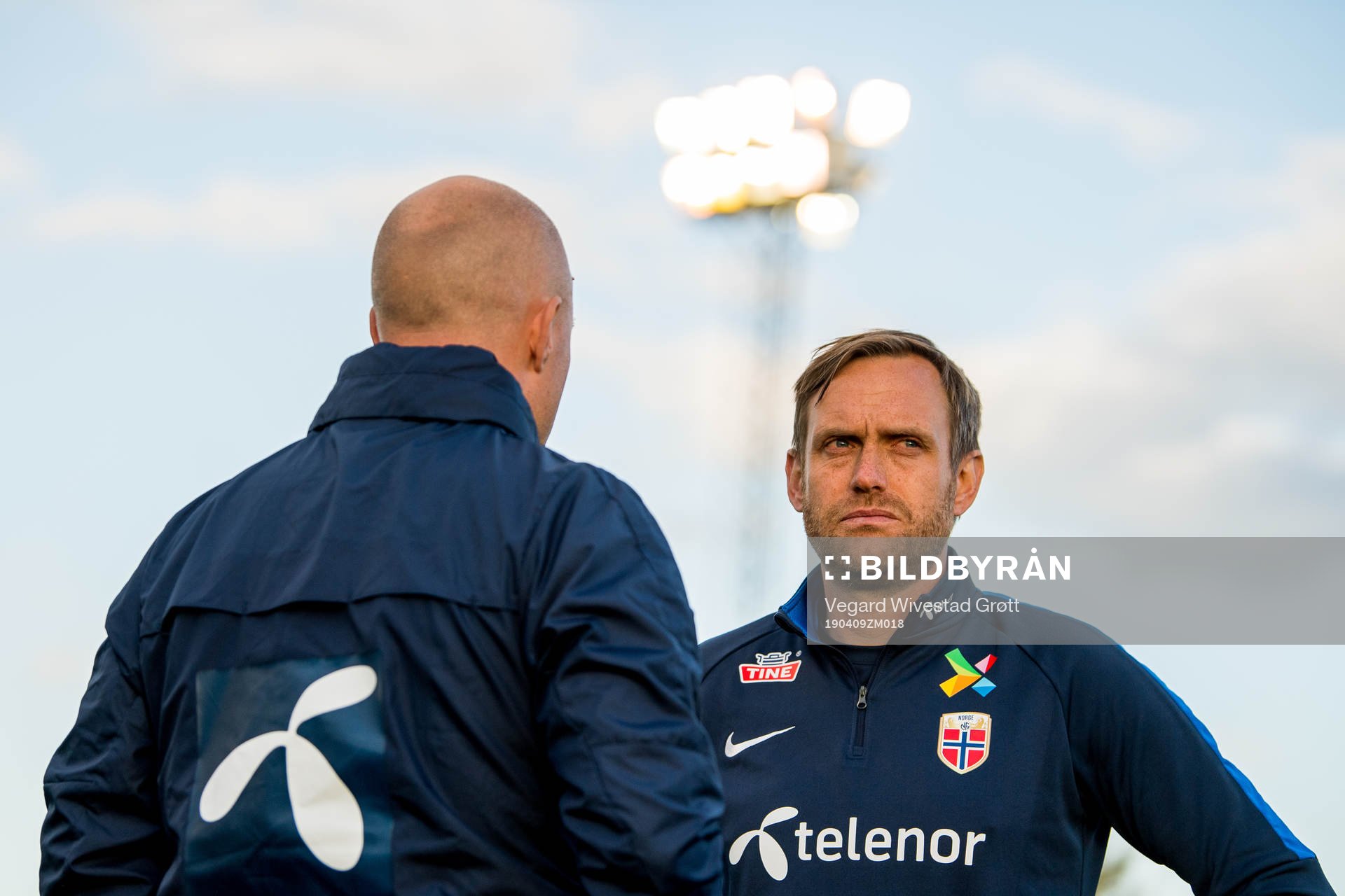 Martin Sjögren, head coach of Norway