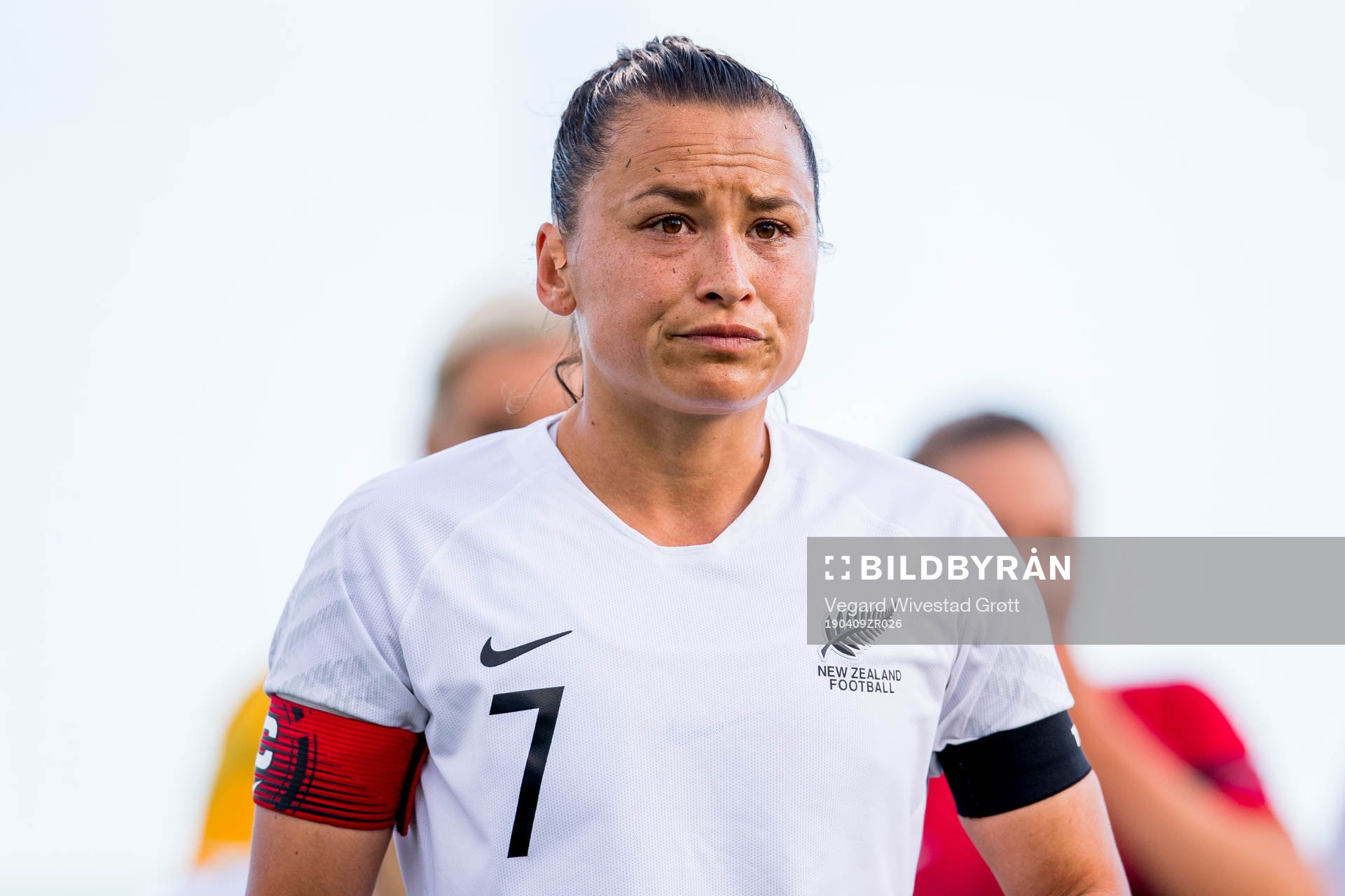 Ali Riley of New Zealand