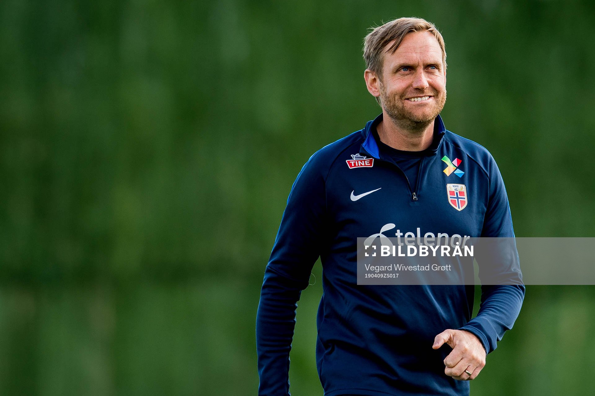 Martin Sjögren, head coach of Norway