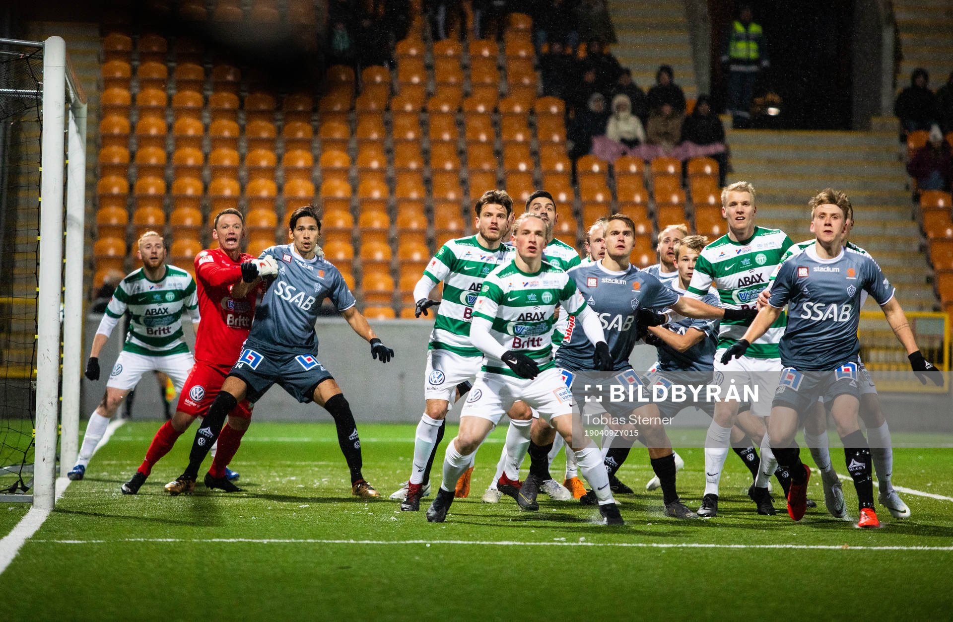 Hörna vid Västerås mål