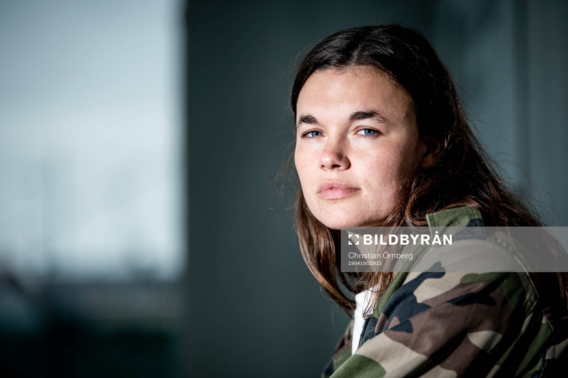 Fotbollsspelaren Anna Welin i Kristianstad DFF poserer för