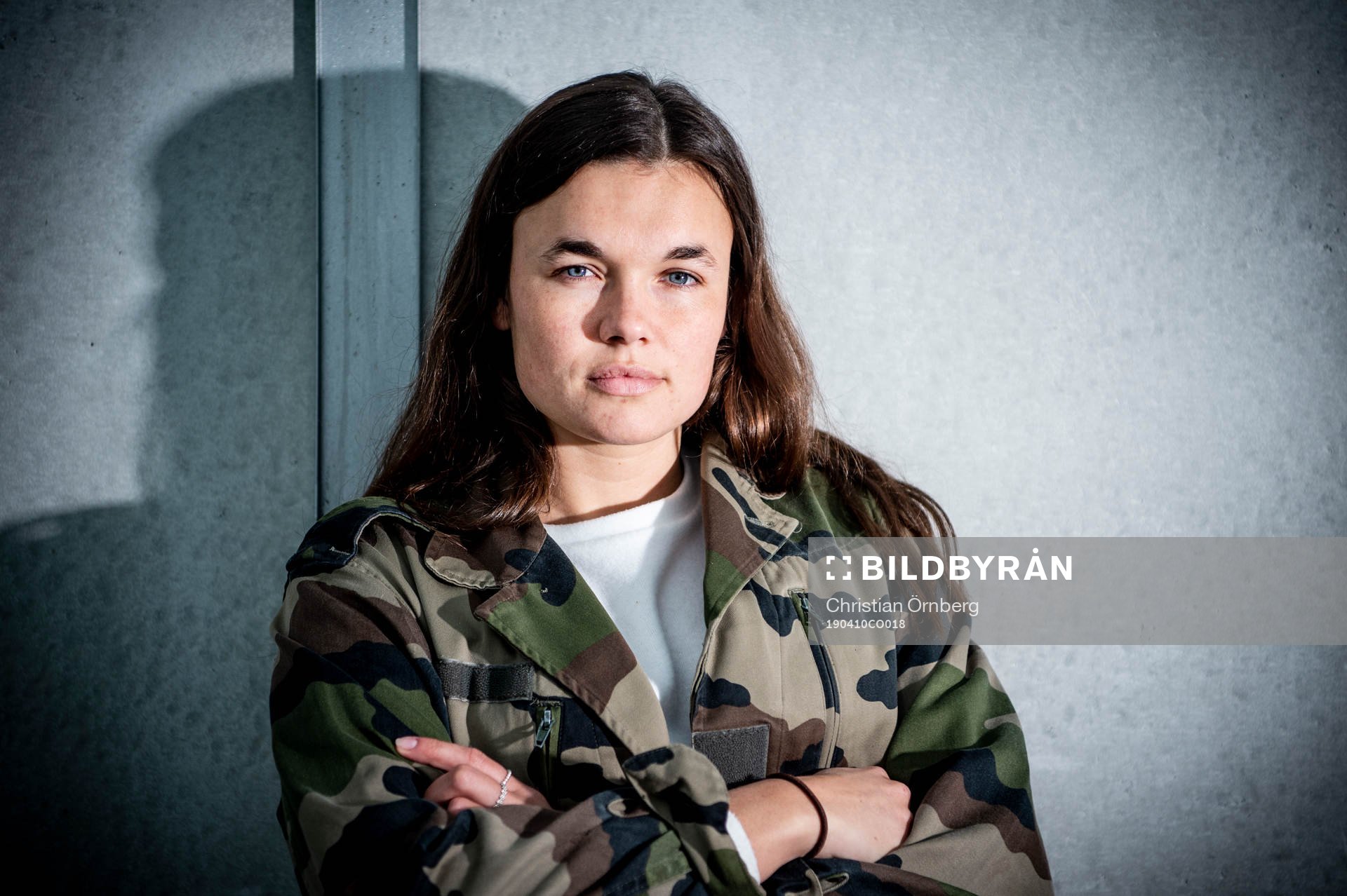 Fotbollsspelaren Anna Welin i Kristianstad DFF poserer för