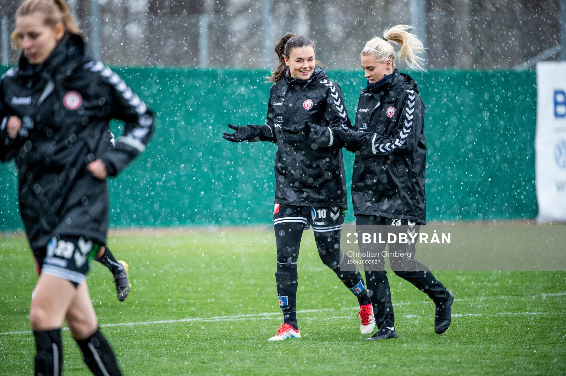 Fotbollsspelaren Anna Welin