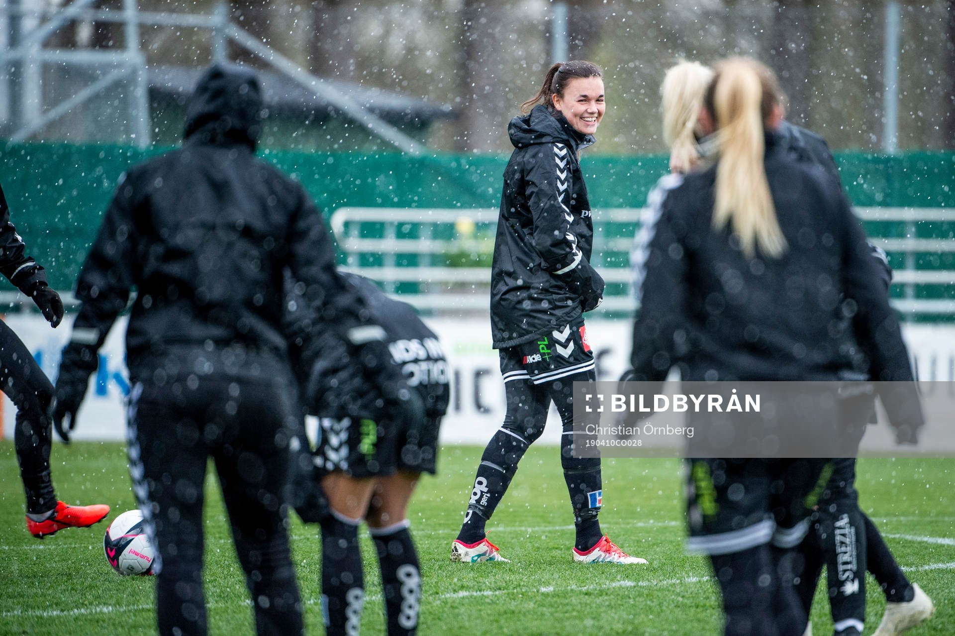 Fotbollsspelaren Anna Welin