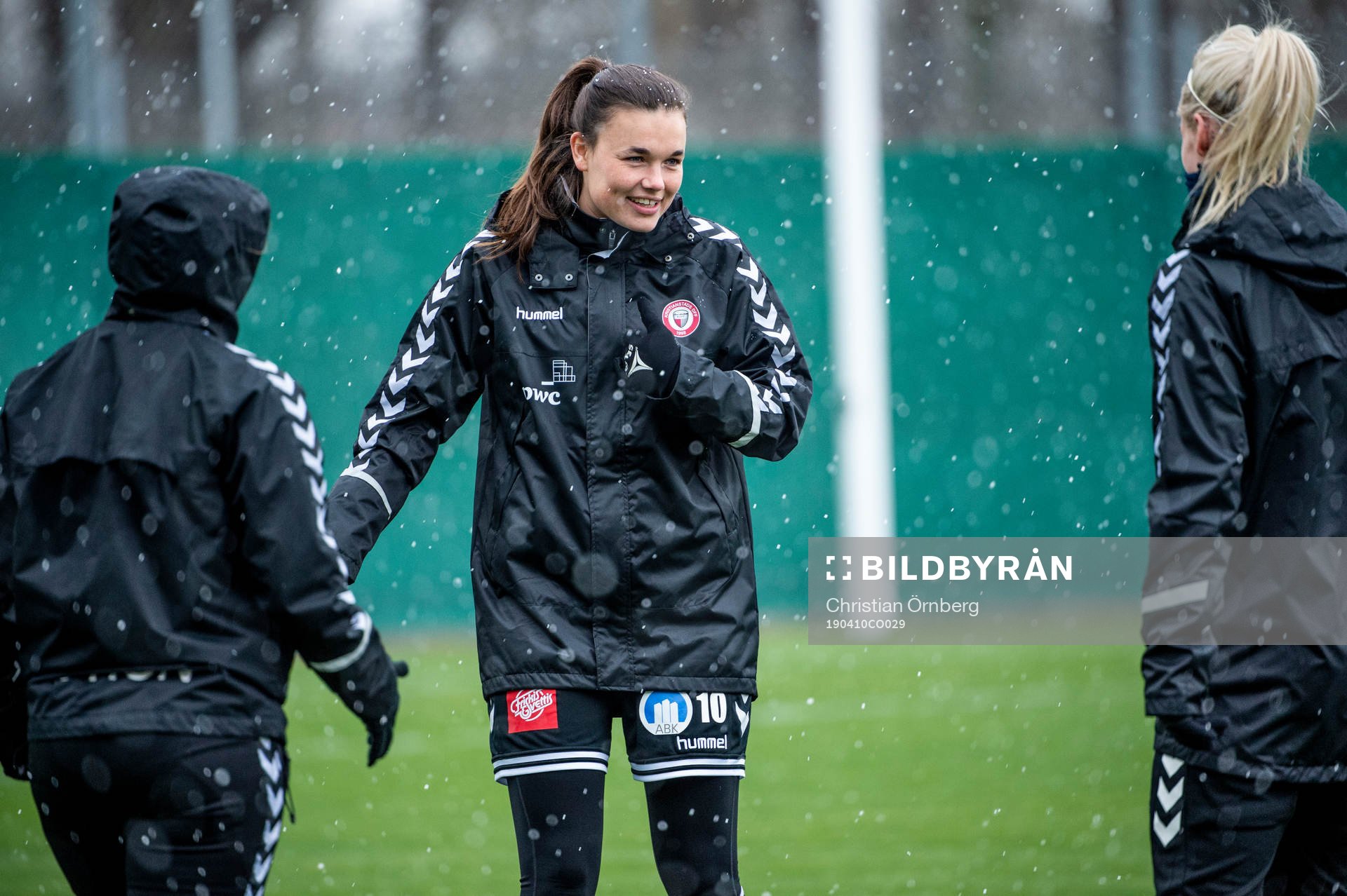 Fotbollsspelaren Anna Welin