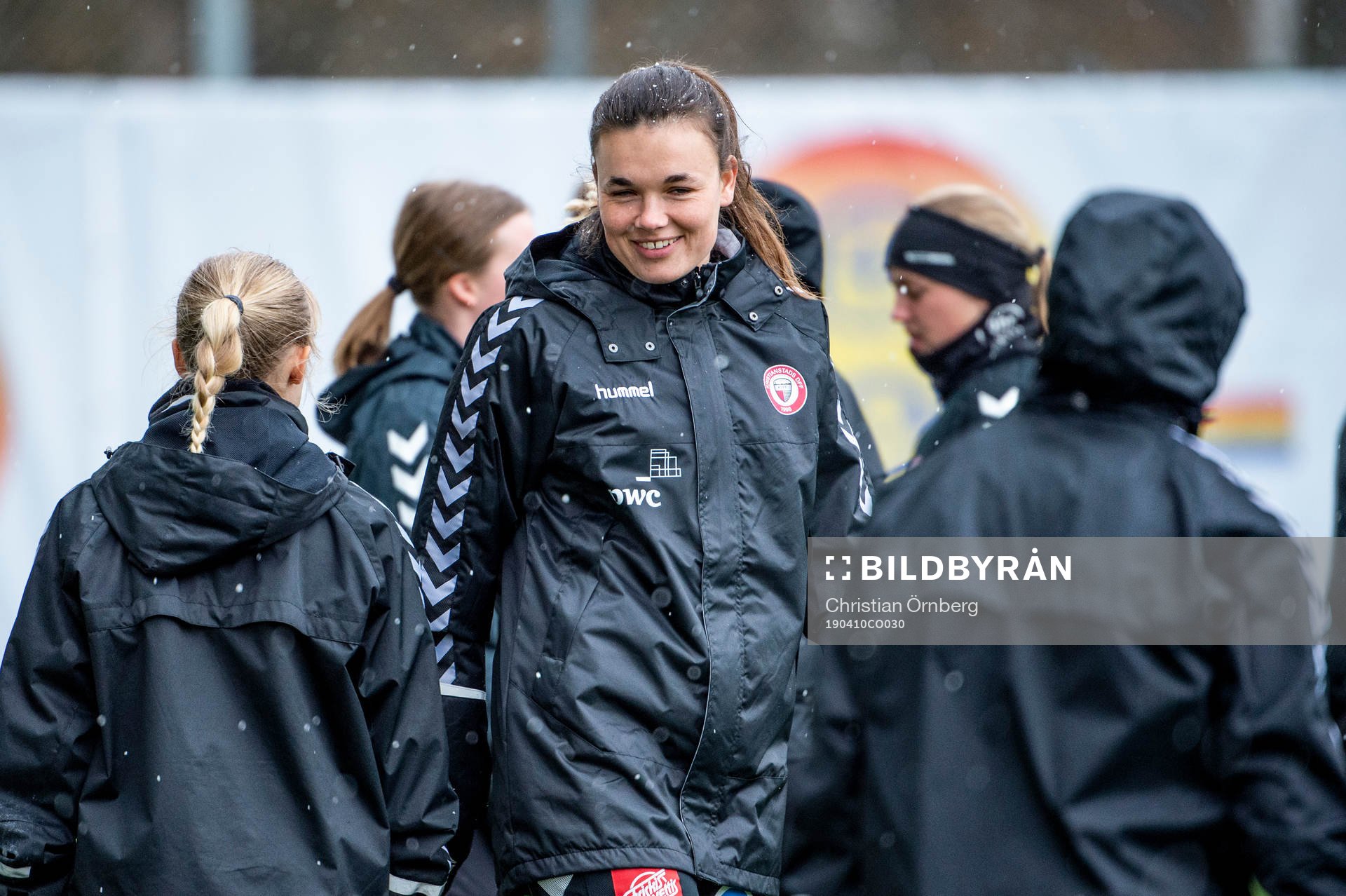 Fotbollsspelaren Anna Welin