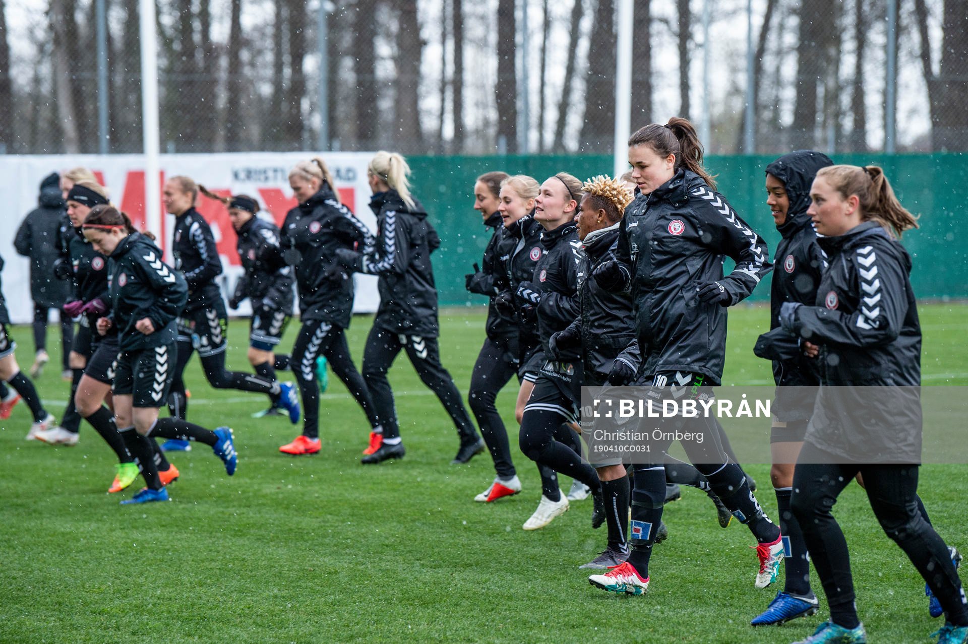 Fotbollsspelaren Anna Welin
