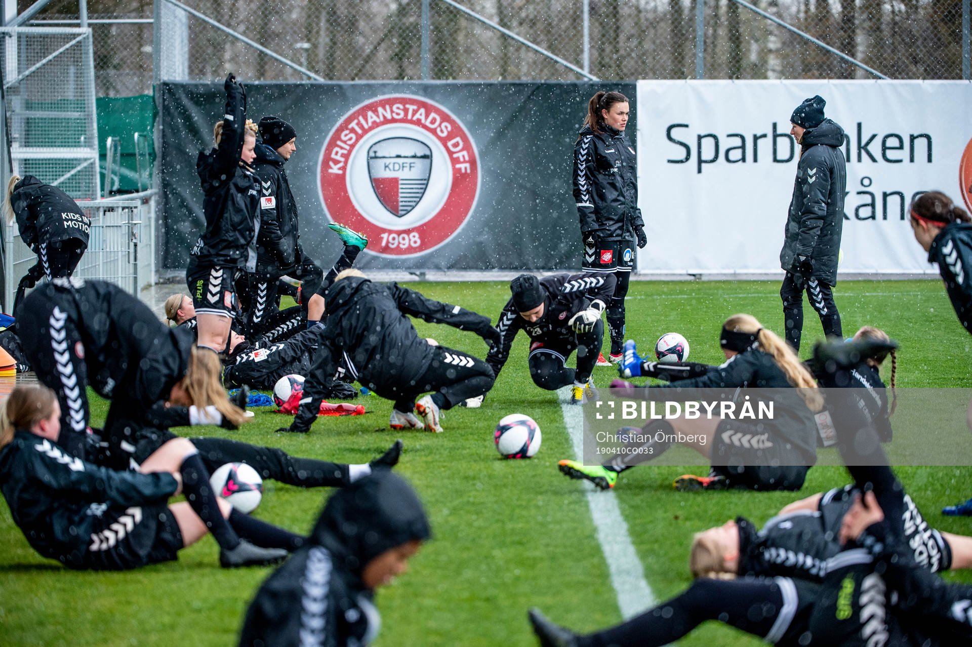 Fotbollsspelaren Anna Welin