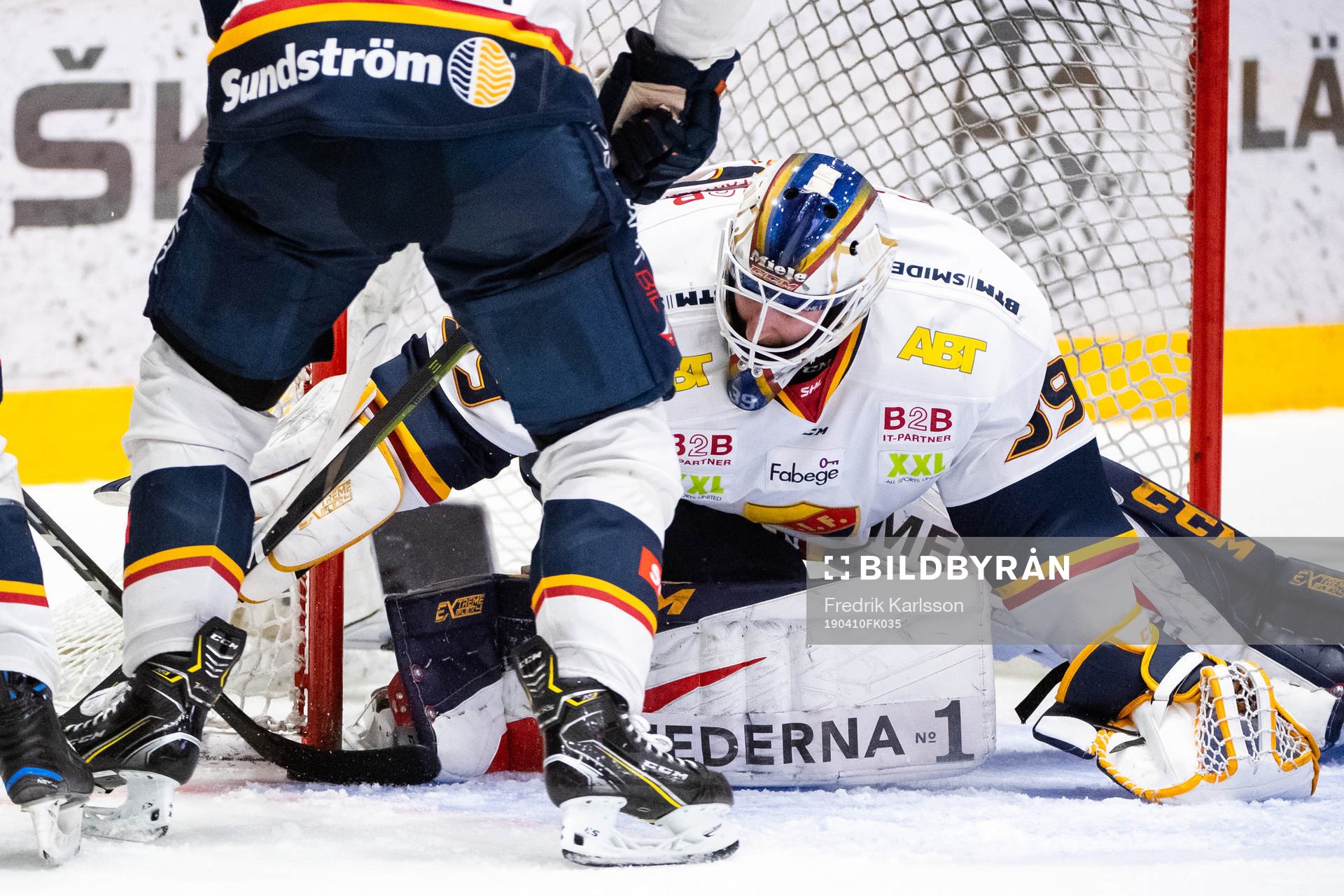 Djurgårdens målvakt Adam Reideborn