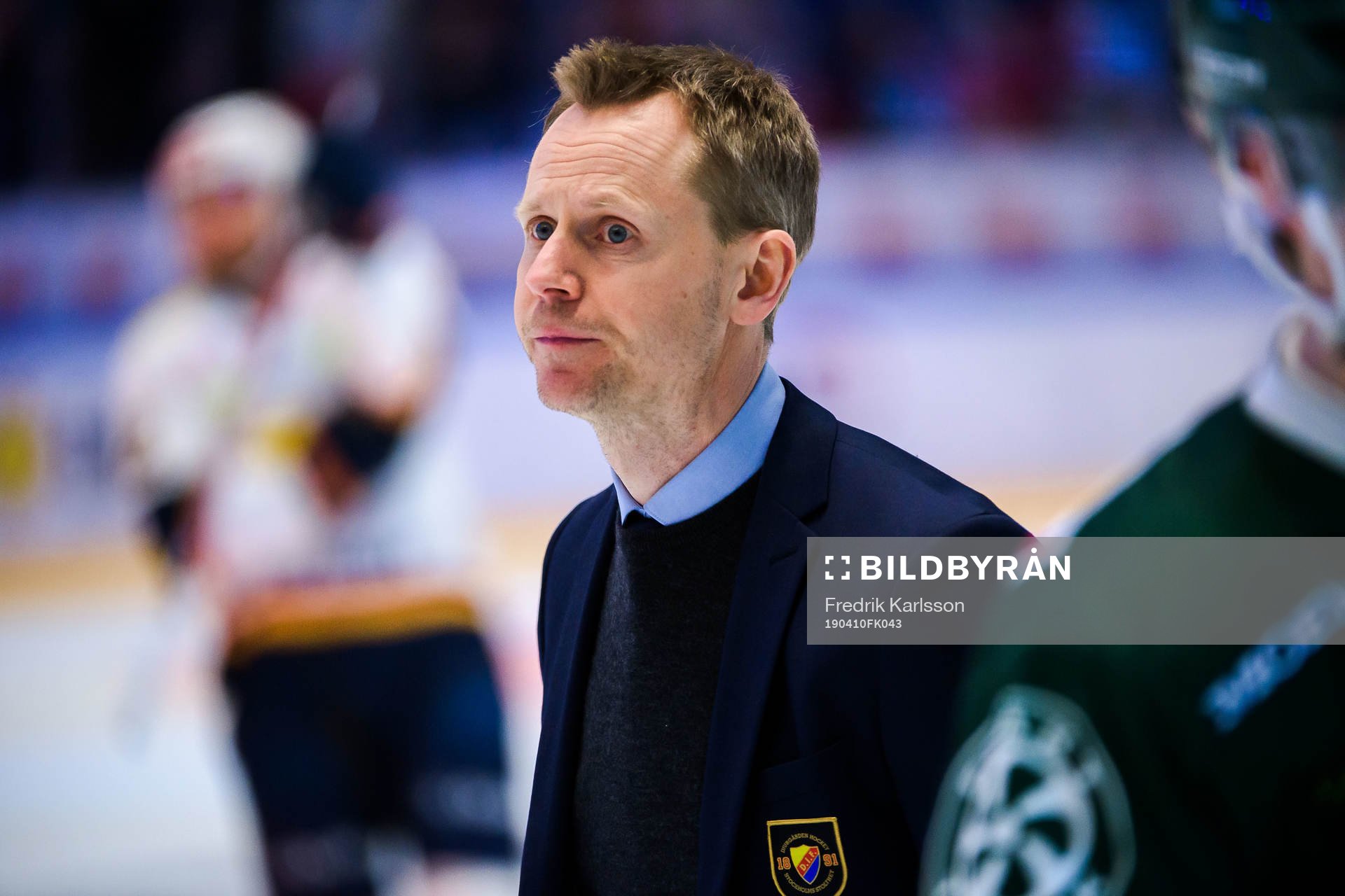 Djurgårdens tränare Robert Ohlsson deppar