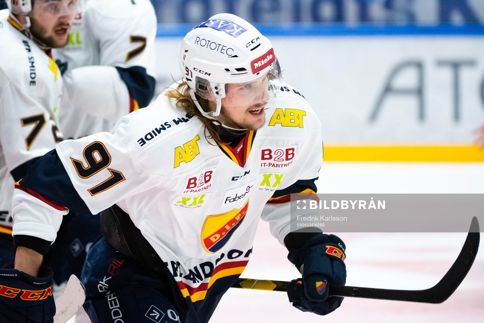 Djurgårdens Axel Jonsson Fjällby jublar
