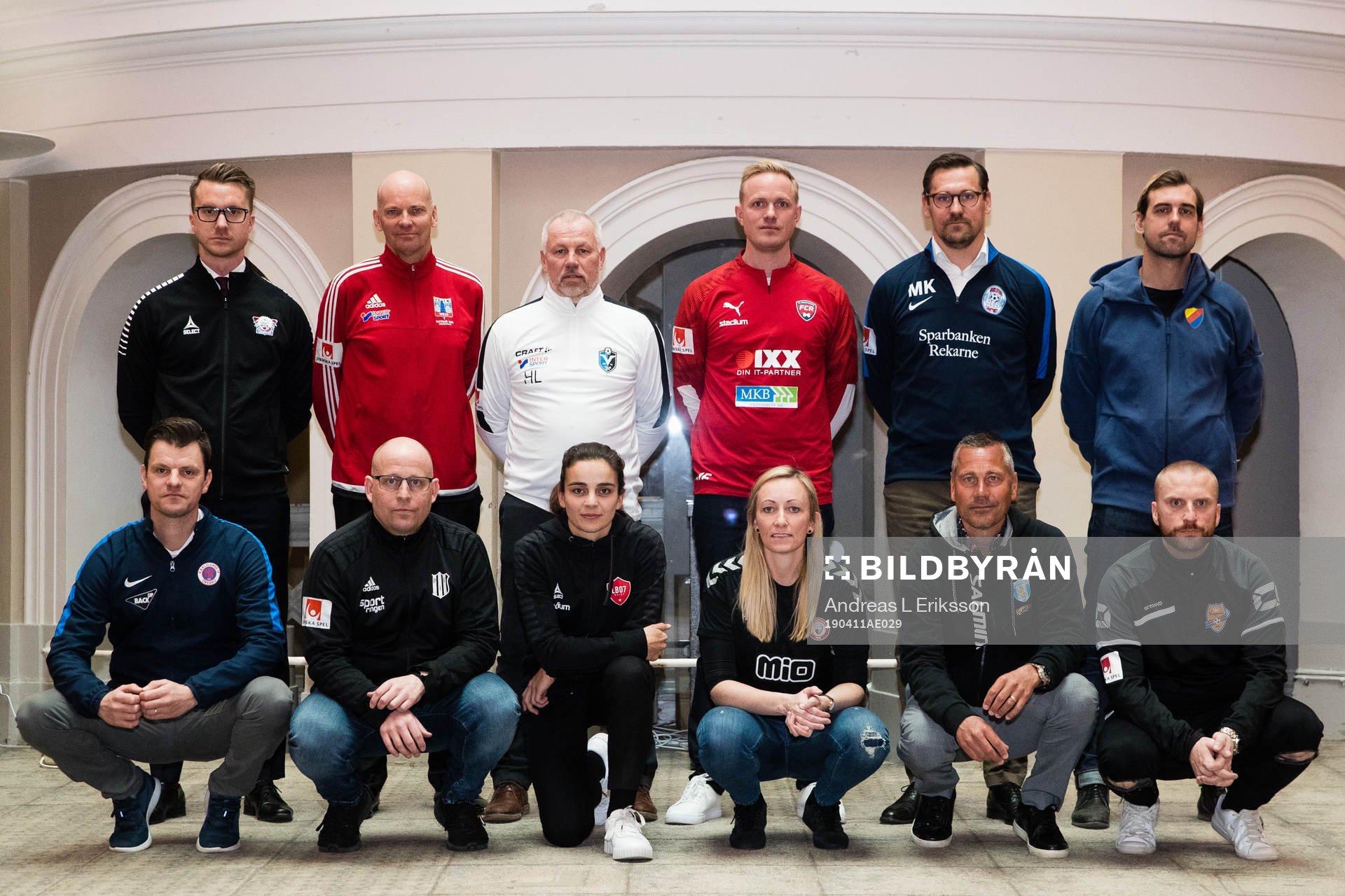 Samtliga tränare