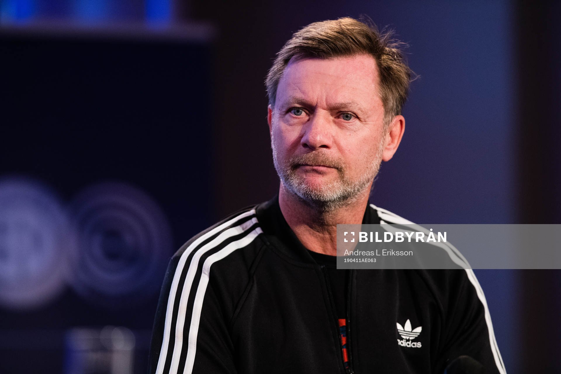 Sveriges förbundskapten Peter Gerhardsson