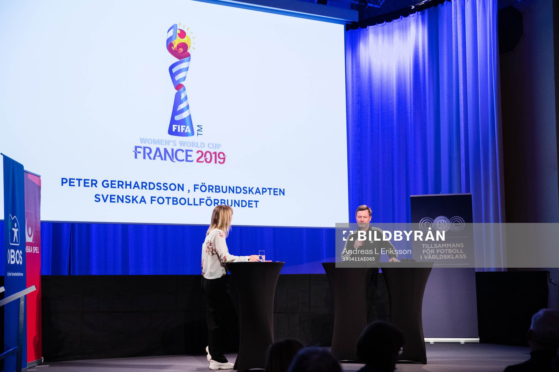 Sveriges förbundskapten Peter Gerhardsson