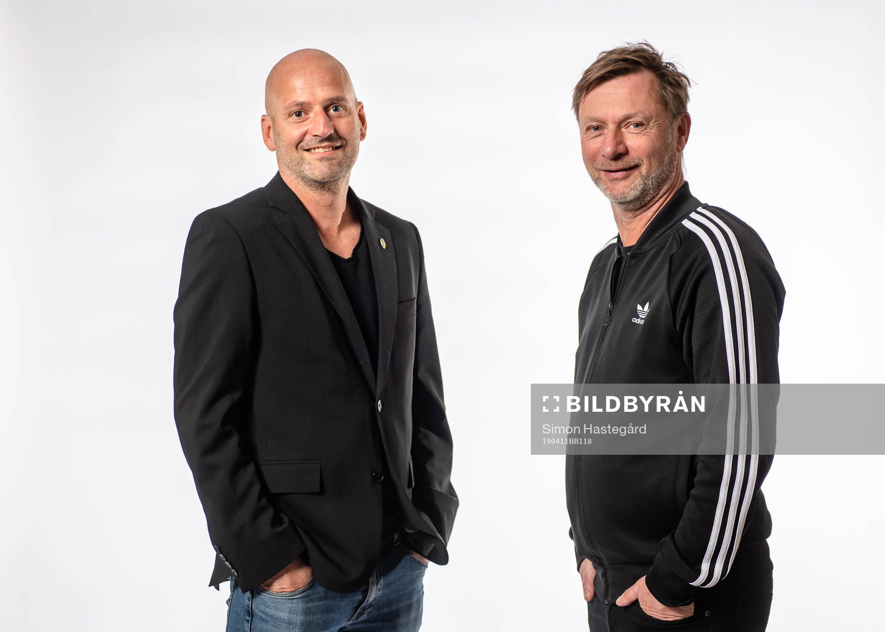 Sveriges assisterande förbundskapten Magnus Wikman och