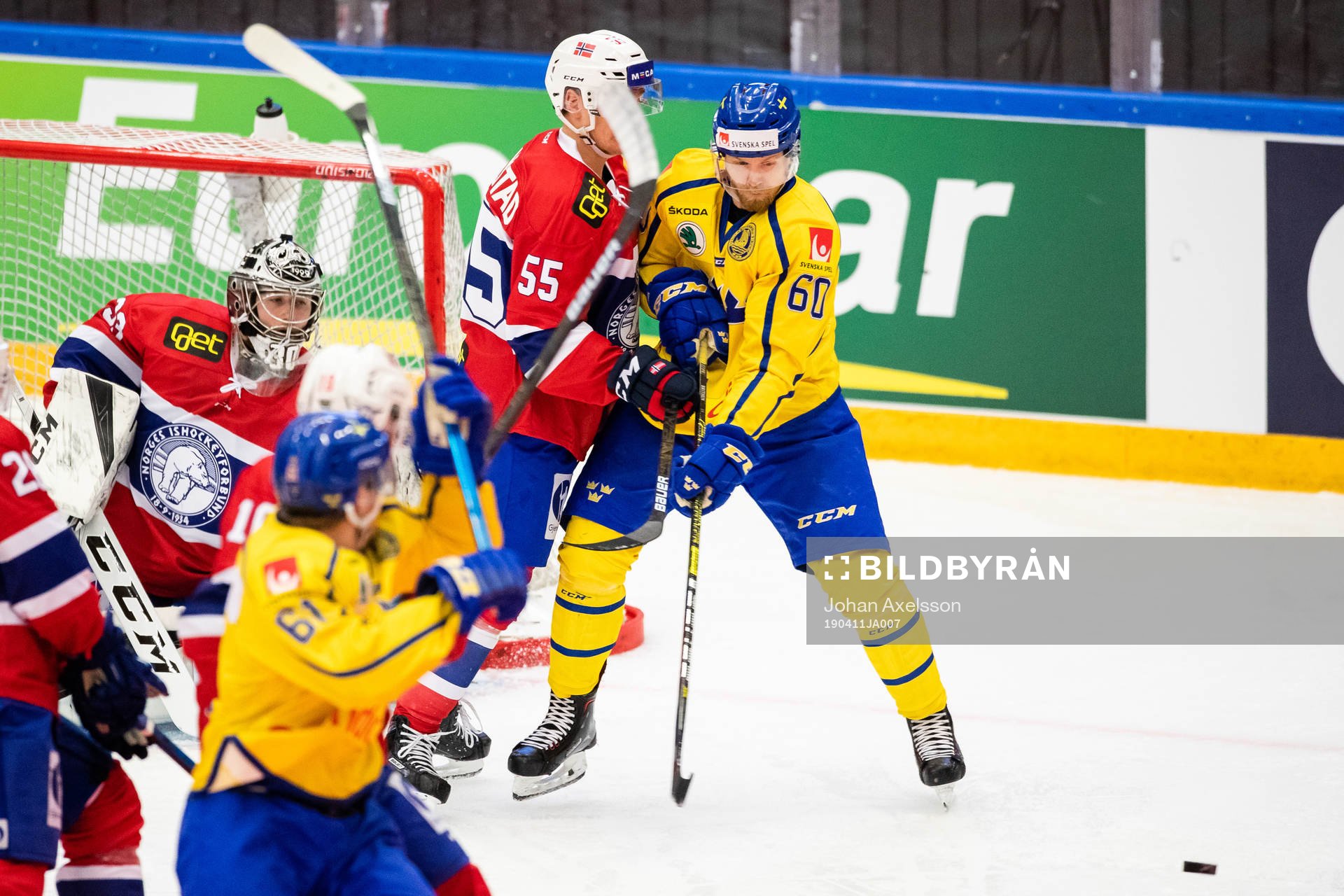 Andreas Klavestad of Norway and Ted Brithén of Sweden