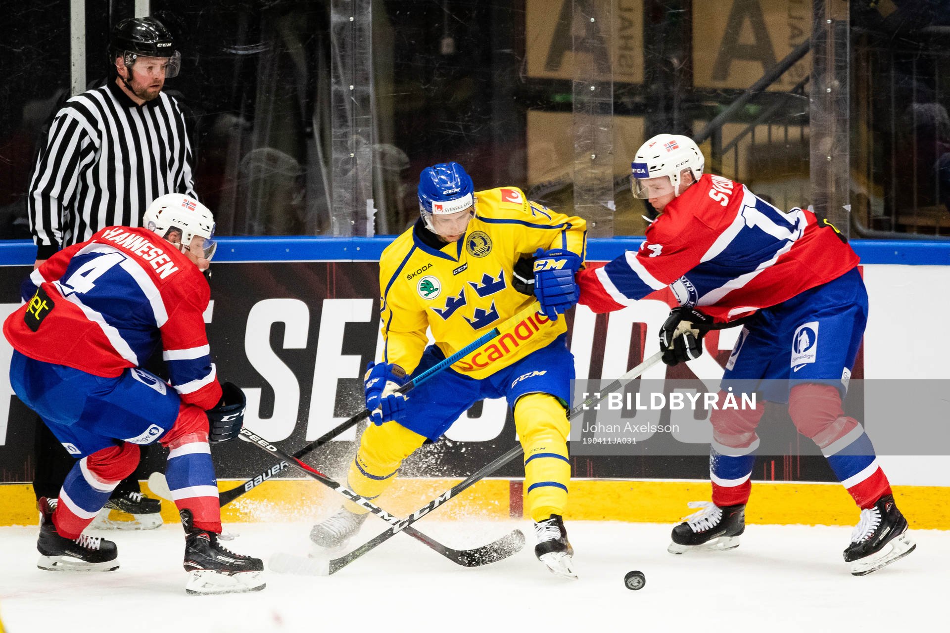 Johannes Johannesen and Dennis Sveum of Norway against