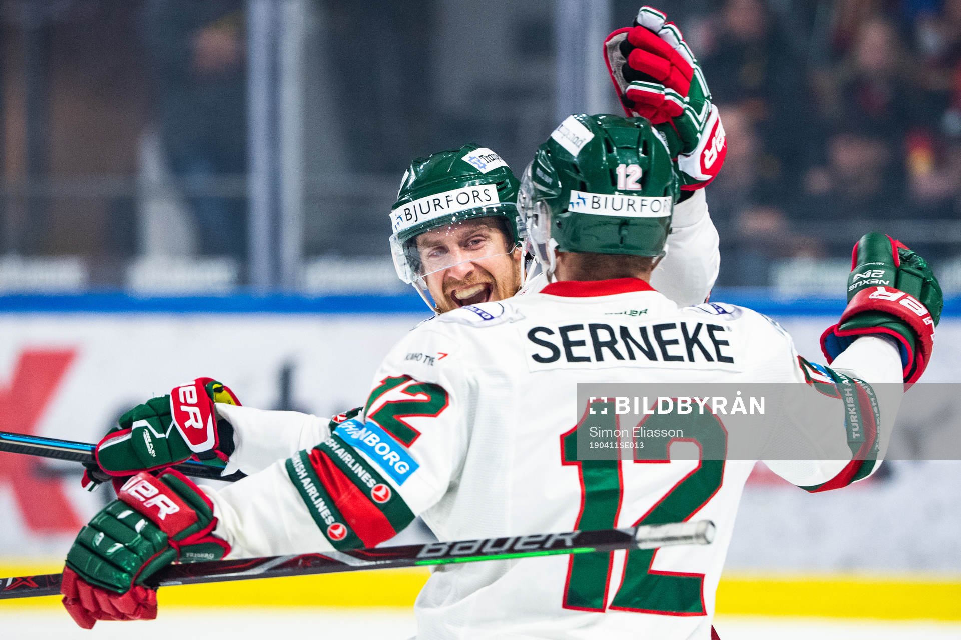 Frölundas Chay Genoway jublar
